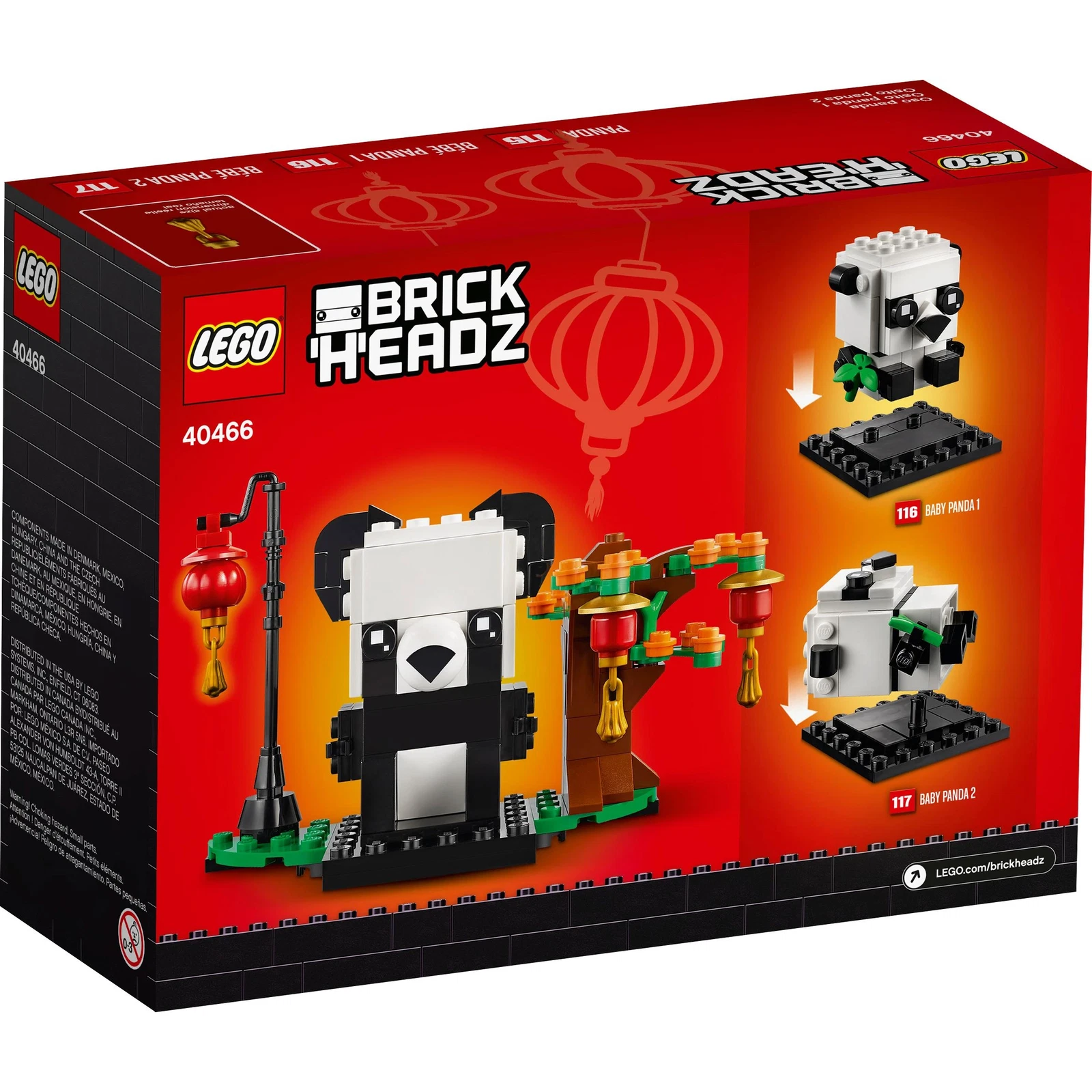 LEGO® Chinese New Year Pandas 40466 | 🇺🇸 Price Comparison