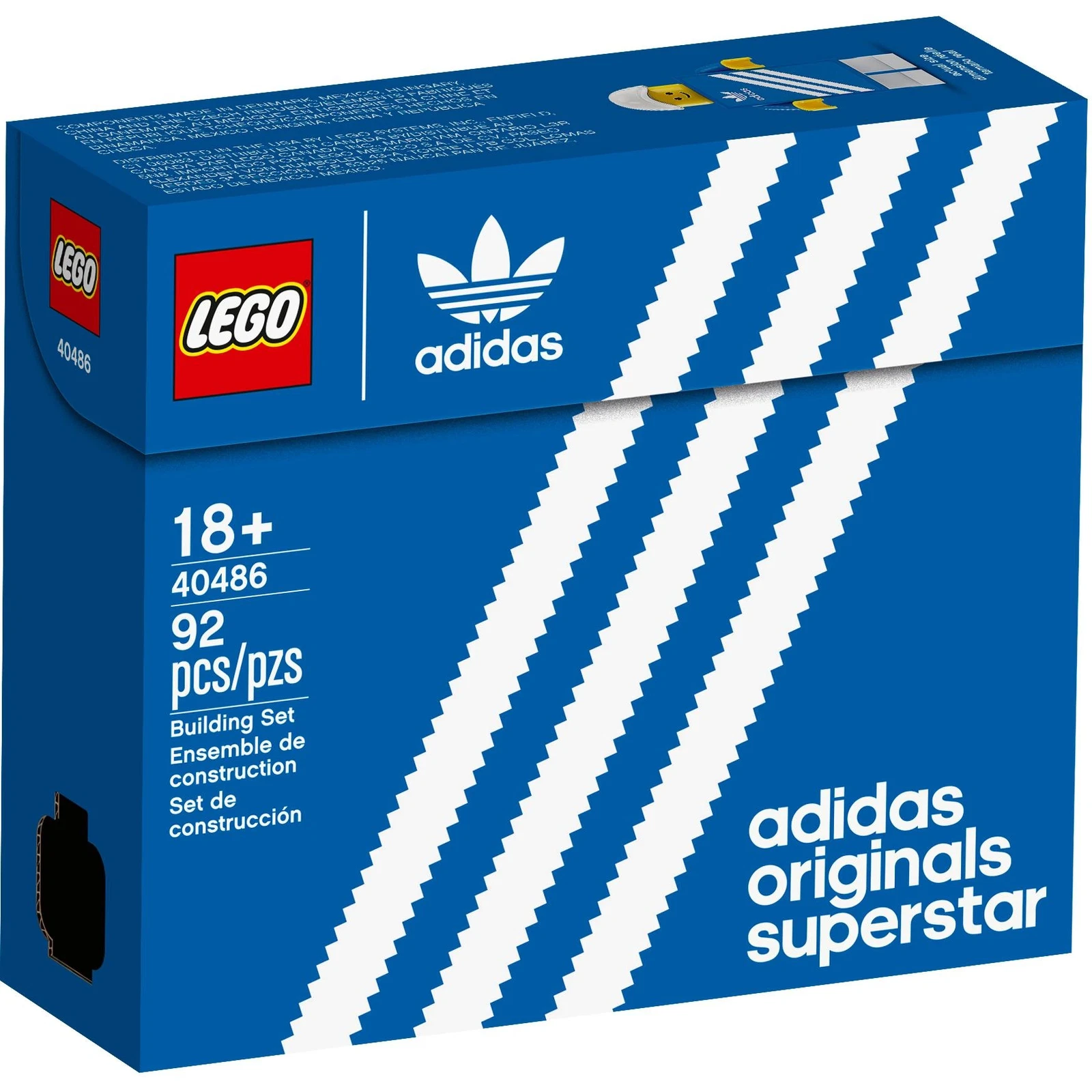 LEGO Mini Adidas Originals Superstar 40486 |  Price Comparison