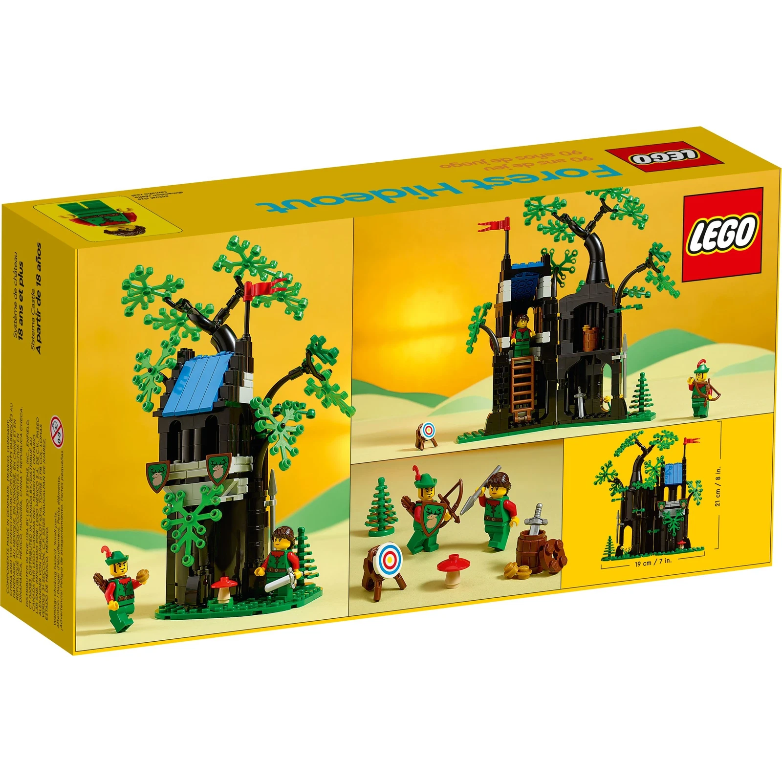 Lego Medieval Castle and retailer Forest Hideout