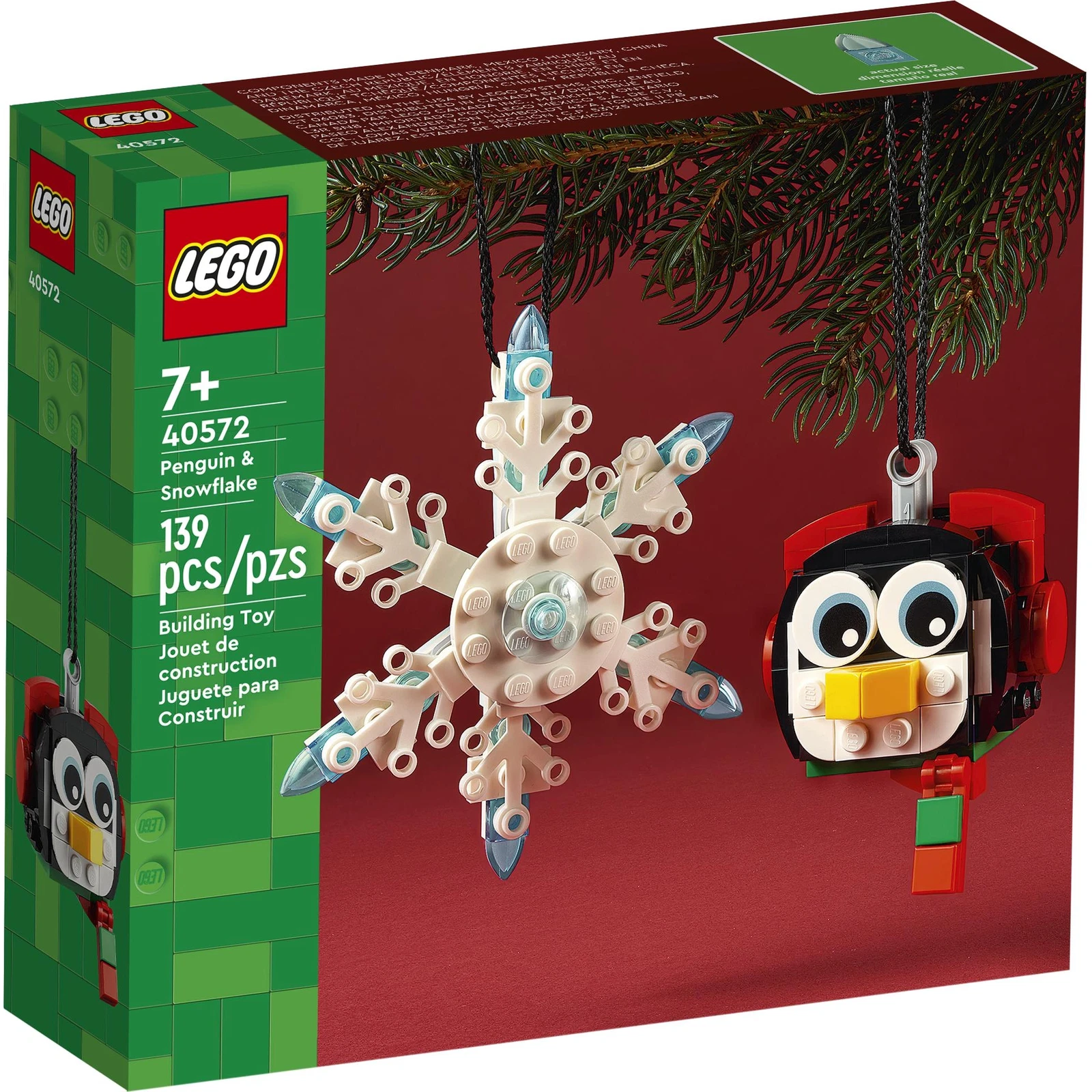 LEGO® Miscellaneous Pinguïn en sneeuwvlok 40572 (1/4) LEGO® Miscellaneous Pinguïn en sneeuwvlok 40572 (1/4)
