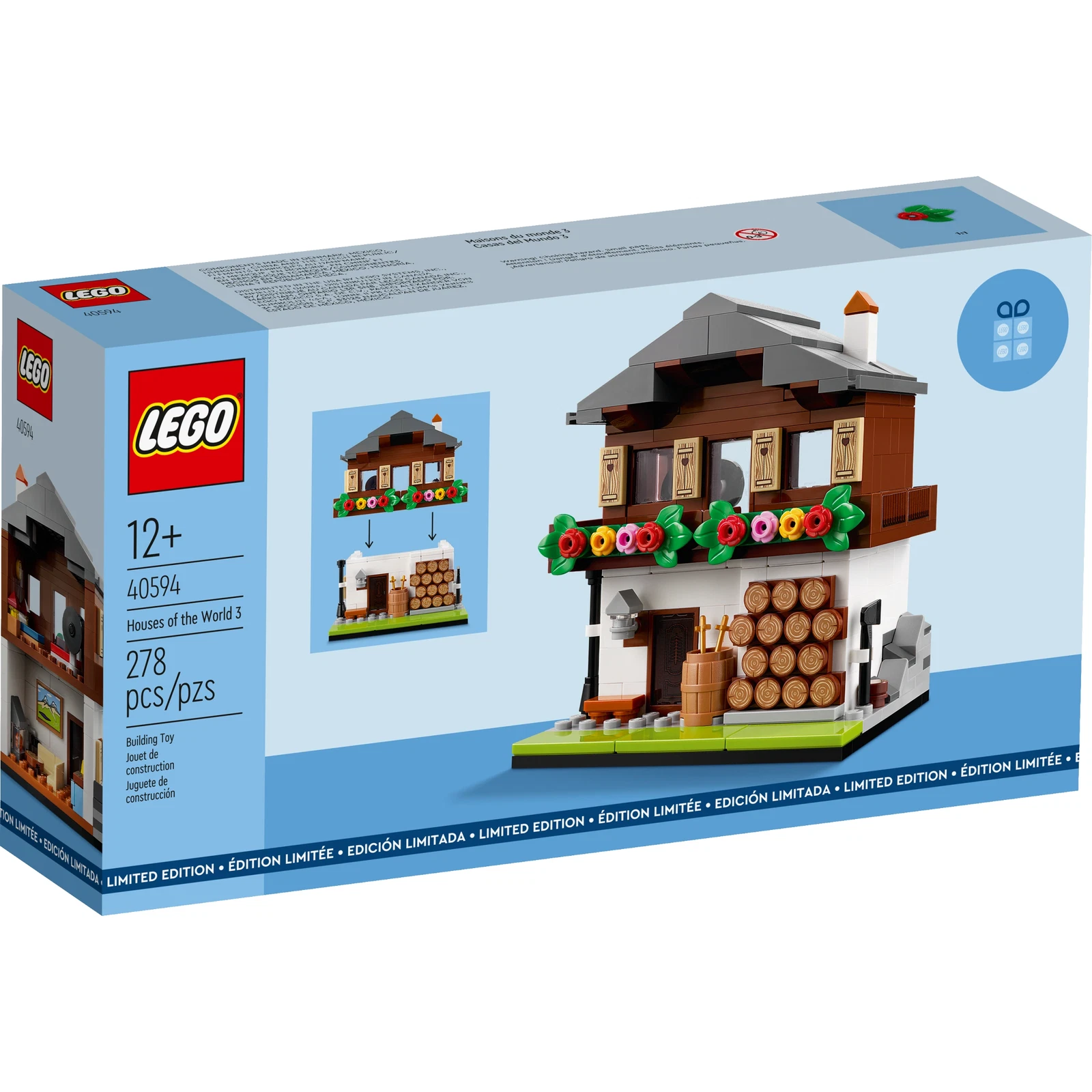 LEGO® Promotional Houses of the World 3 40594 (1/6) LEGO® Promotional Houses of the World 3 40594 (1/6)