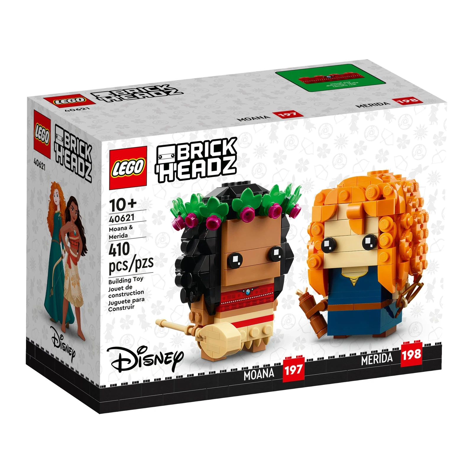 LEGO® BrickHeadz Vaiana & Merida 40621 (1/8) LEGO® BrickHeadz Vaiana & Merida 40621 (1/8)