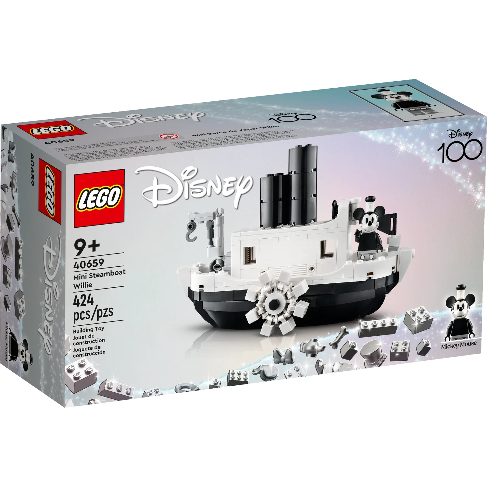 LEGO® Disney™ Mini Steamboat Willie 40659 (1/3) LEGO® Disney™ Mini Steamboat Willie 40659 (1/3)