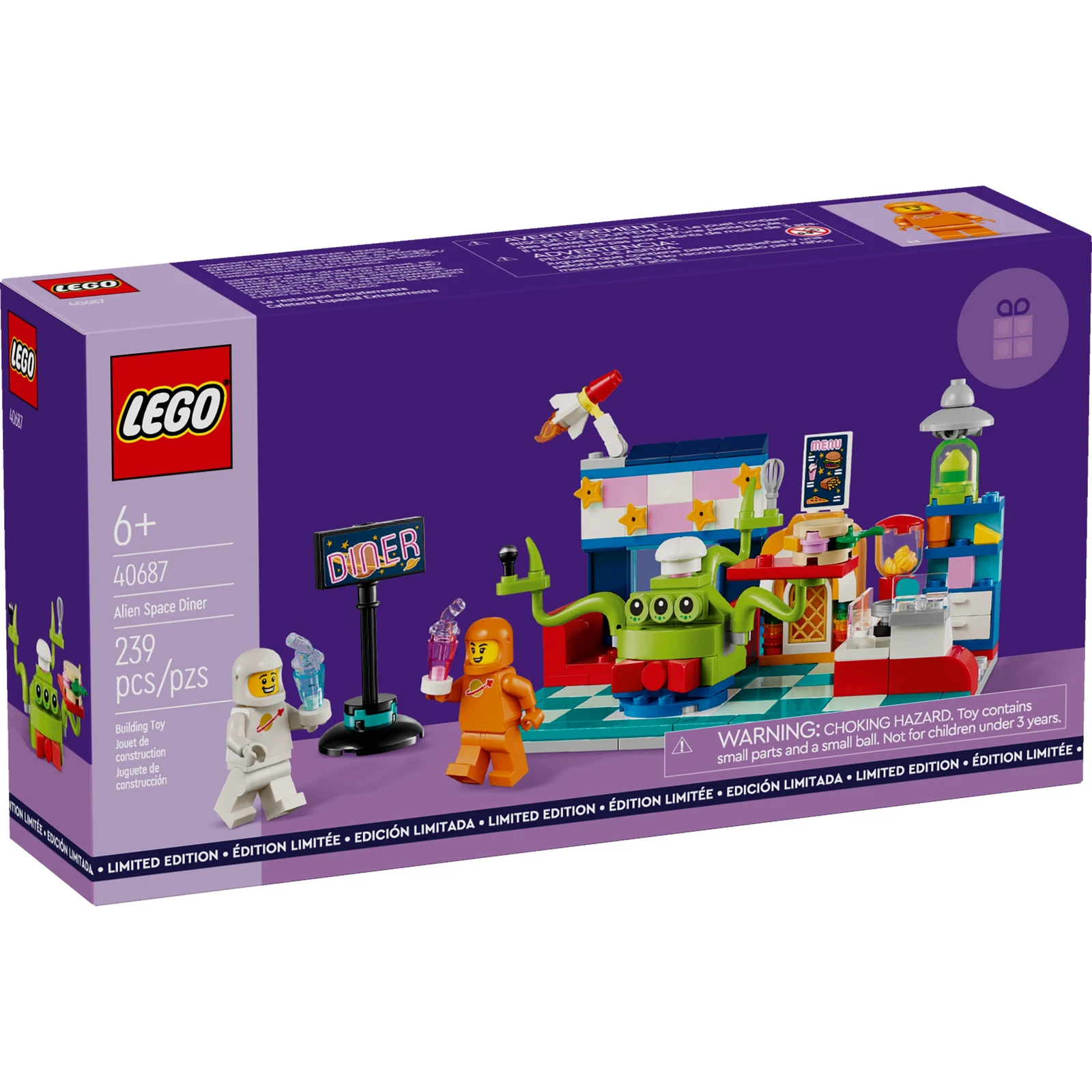 LEGO® Miscellaneous Alien Space Diner 40687 (1/4) LEGO® Miscellaneous Alien Space Diner 40687 (1/4)