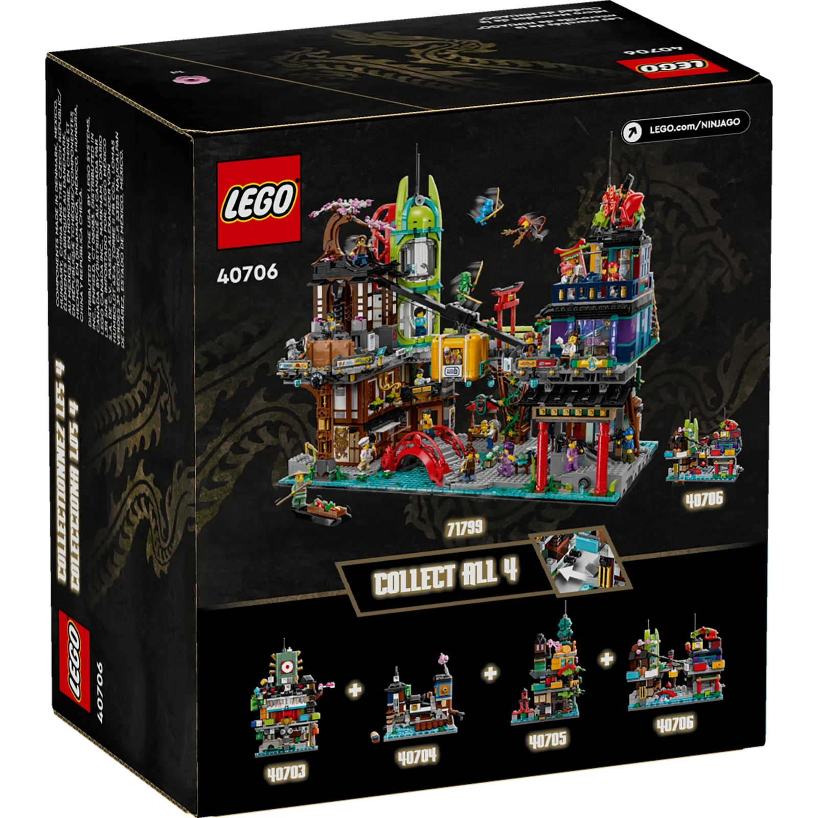 LEGO® Micro Ninjago City Markets 40706 | 🇬🇧 Price Comparison