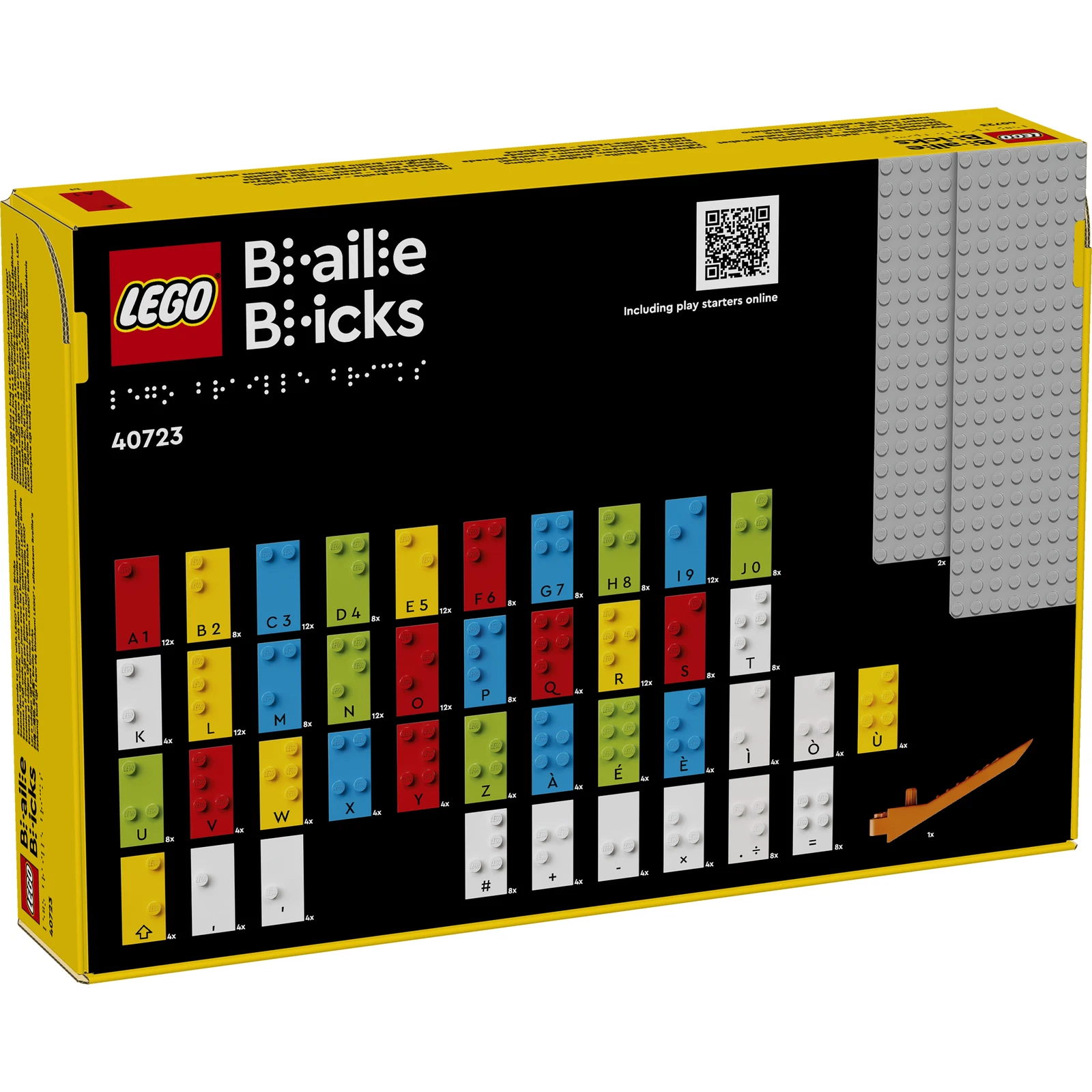 LEGO® Sonstiges Spielspaß mit Braille - Italienisches Alphabet 40723 (1/7) LEGO® Sonstiges Spielspaß mit Braille - Italienisches Alphabet 40723 (1/7)