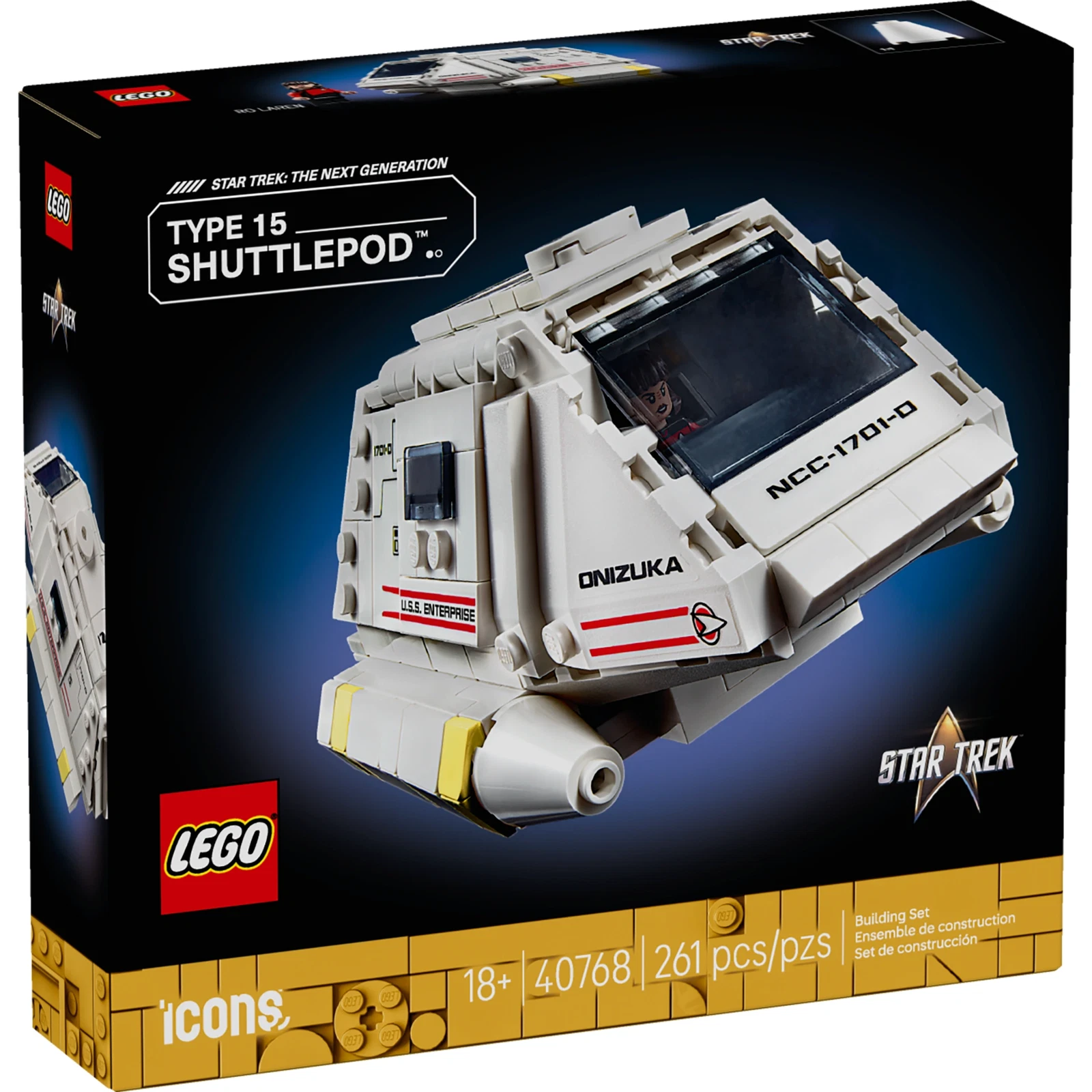 LEGO® Sonstiges Type-15 Shuttlepod 40768 (1/6) LEGO® Sonstiges Type-15 Shuttlepod 40768 (1/6)