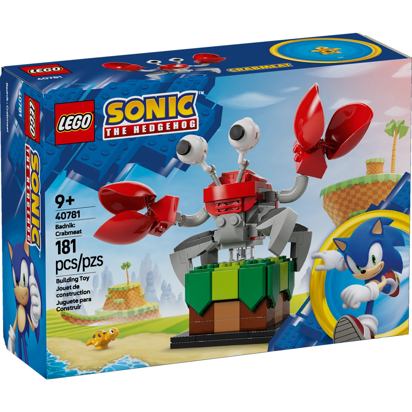 LEGO® Miscellaneous Badnik: Crabmeat 40781 (1/4) LEGO® Miscellaneous Badnik: Crabmeat 40781 (1/4)