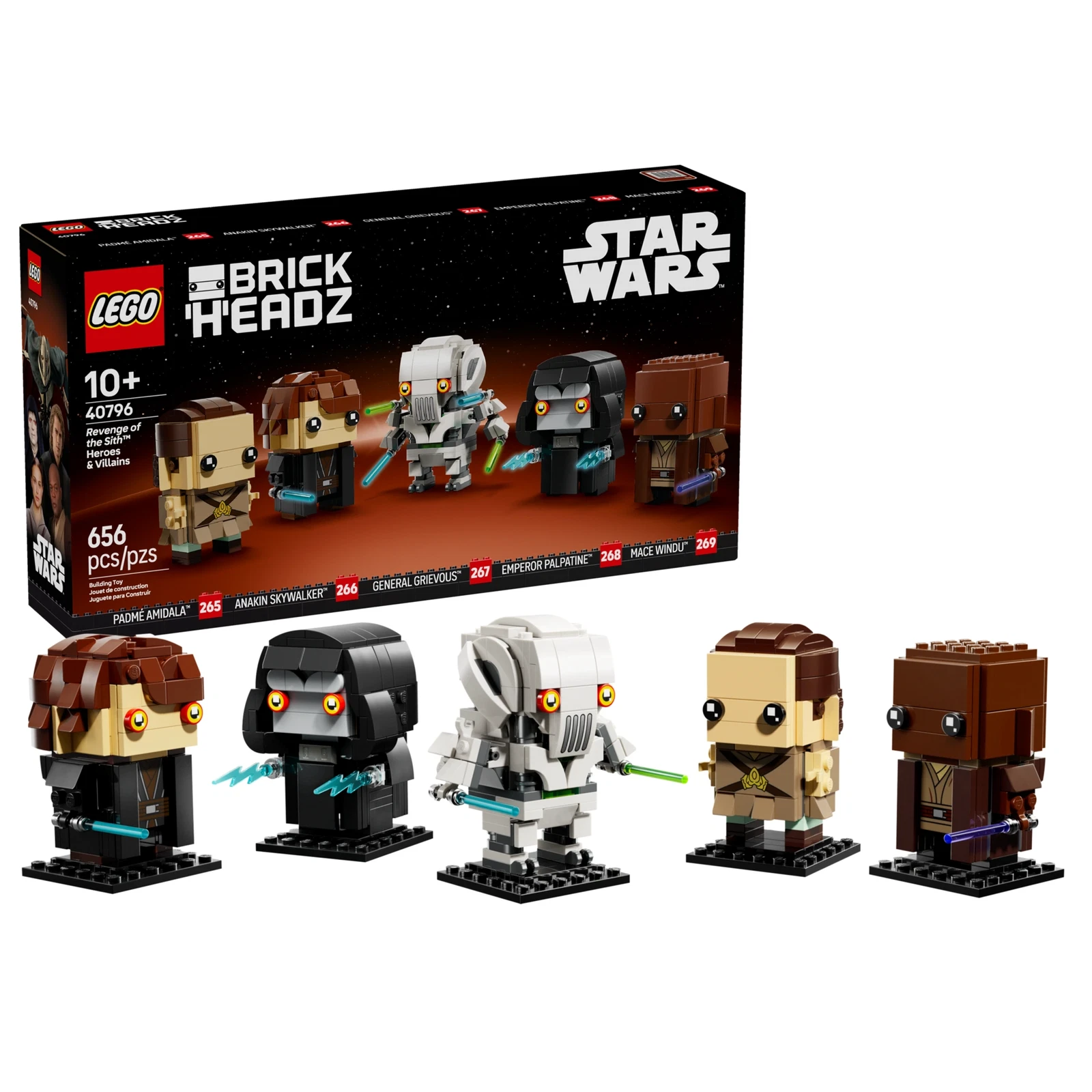 LEGO® Star Wars™ Revenge of the Sith Heroes & Villains 40796 (1/8) LEGO® Star Wars™ Revenge of the Sith Heroes & Villains 40796 (1/8)