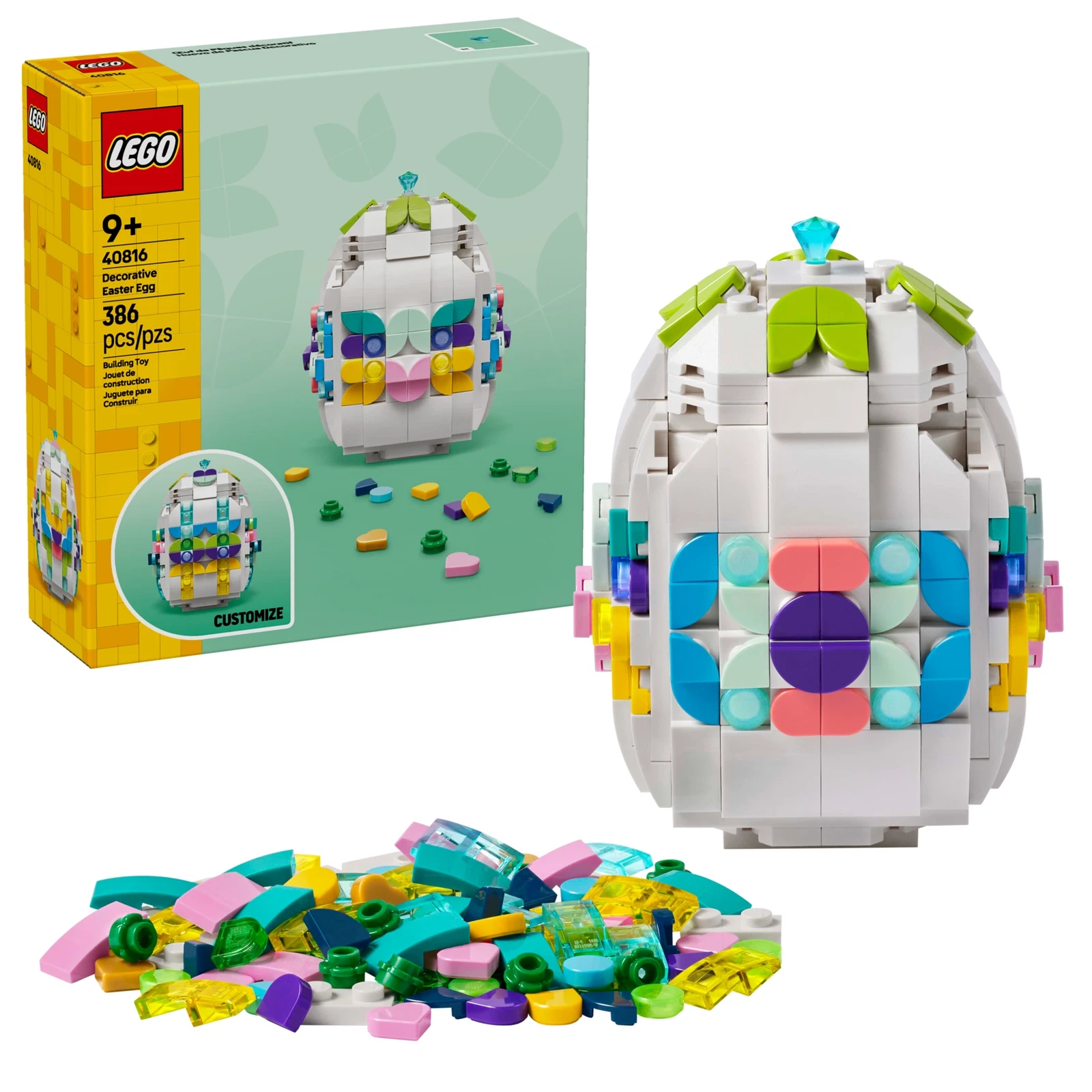 LEGO® Divers L'auf de Pâques décoratif 40816 (1/9) LEGO® Divers L'auf de Pâques décoratif 40816 (1/9)