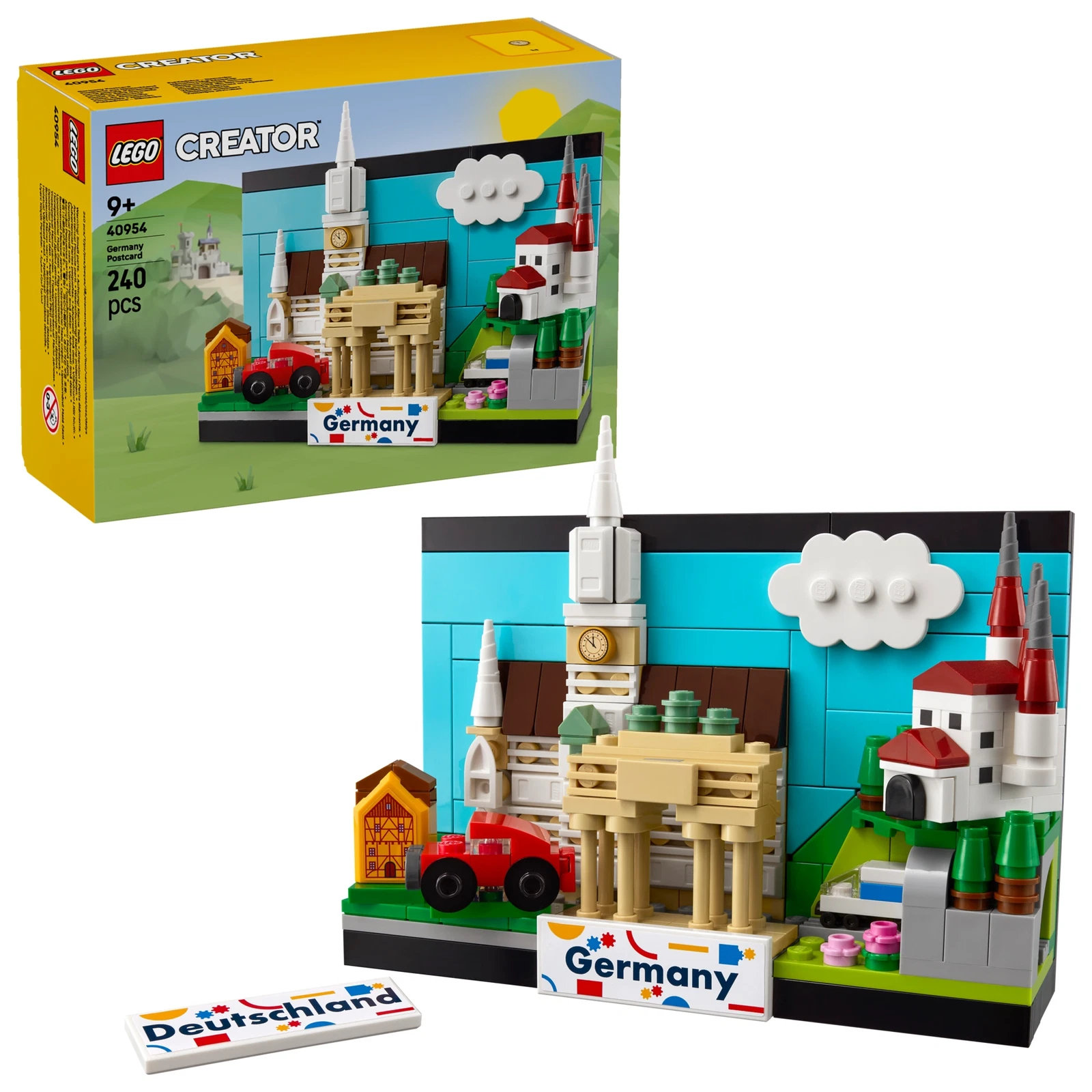 LEGO® Miscellaneous Ansichtkaart van Duitsland 40954 (1/25) LEGO® Miscellaneous Ansichtkaart van Duitsland 40954 (1/25)