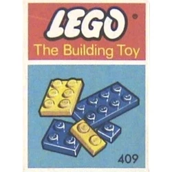 38 Slimbricks Assorted Sizes (The Building Toy) 409