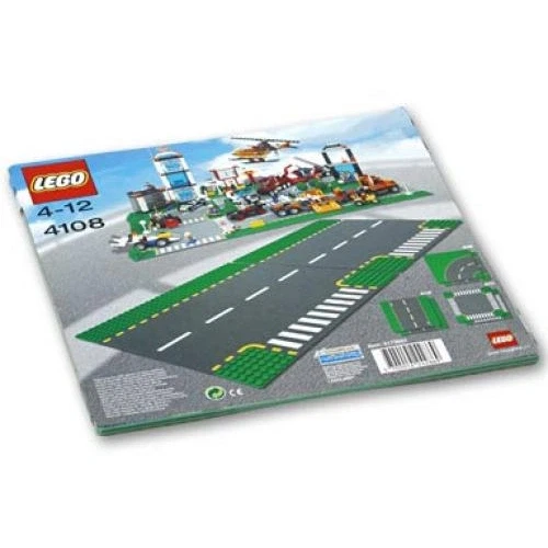 LEGO® Town Road Plates, Junction 4108 (1/1) LEGO® Town Road Plates, Junction 4108 (1/1)