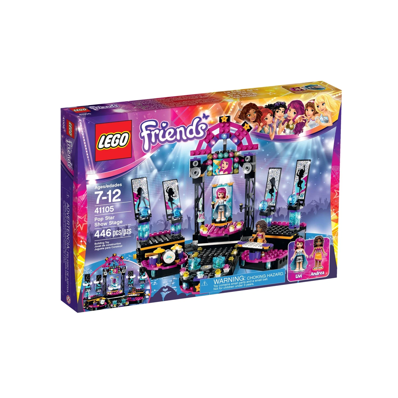 LEGO® Friends Popstar Showbühne 41105 (1/7) LEGO® Friends Popstar Showbühne 41105 (1/7)