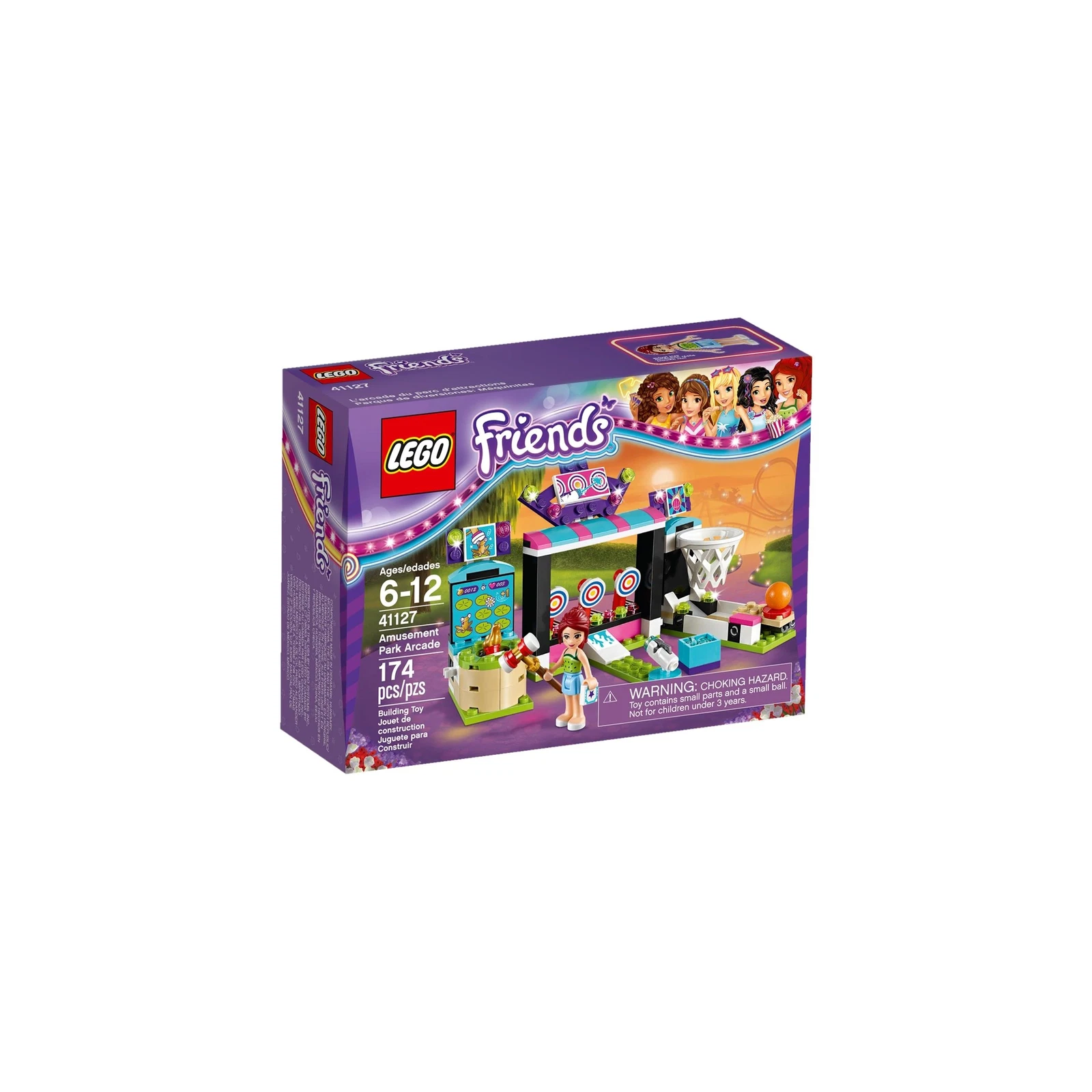 LEGO® Friends Pretpark spelletjeshal 41127 (1/6) LEGO® Friends Pretpark spelletjeshal 41127 (1/6)