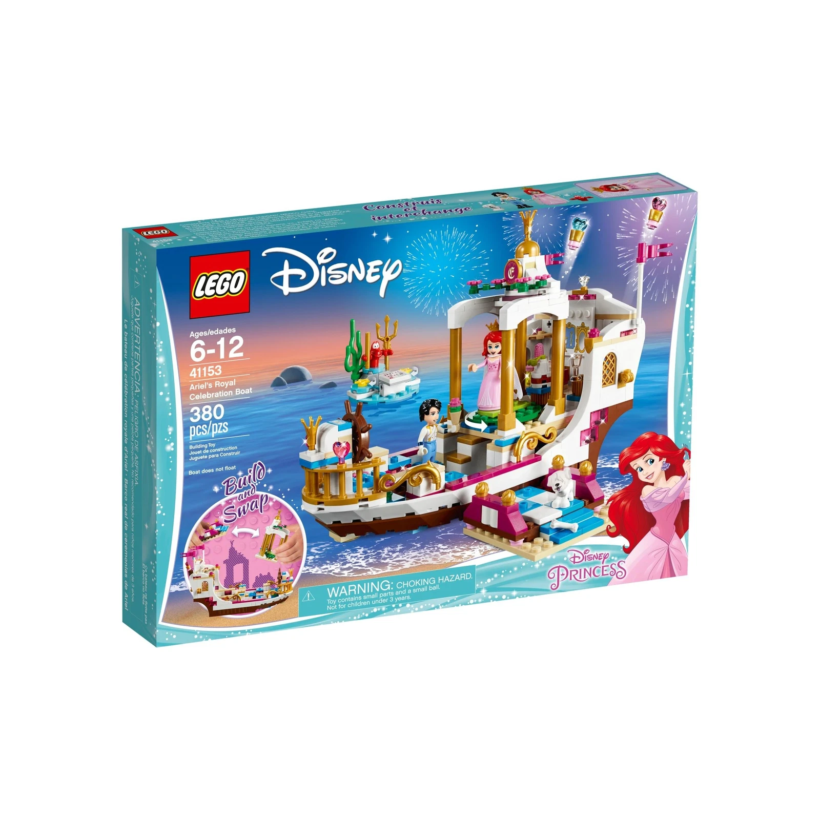 LEGO® Disney™ Arielles königliches Hochzeitsboot 41153 (1/10) LEGO® Disney™ Arielles königliches Hochzeitsboot 41153 (1/10)