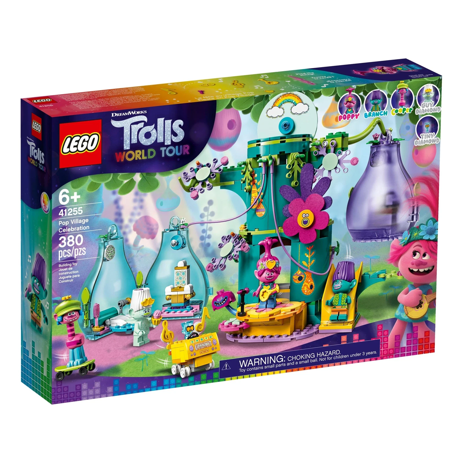 LEGO® Trolls World Tour Party in Pop City 41255 (1/11) LEGO® Trolls World Tour Party in Pop City 41255 (1/11)