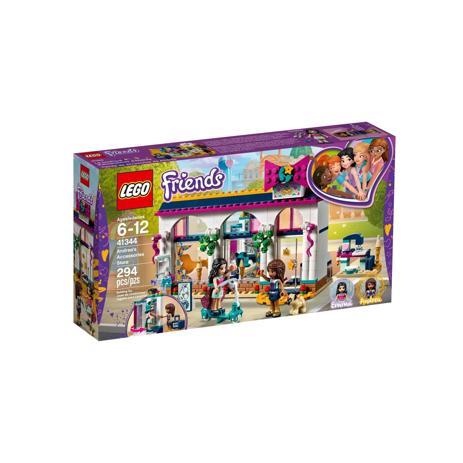 LEGO® Friends La boutique d'accessoires d'Andrea 41344 (1/10) LEGO® Friends La boutique d'accessoires d'Andrea 41344 (1/10)