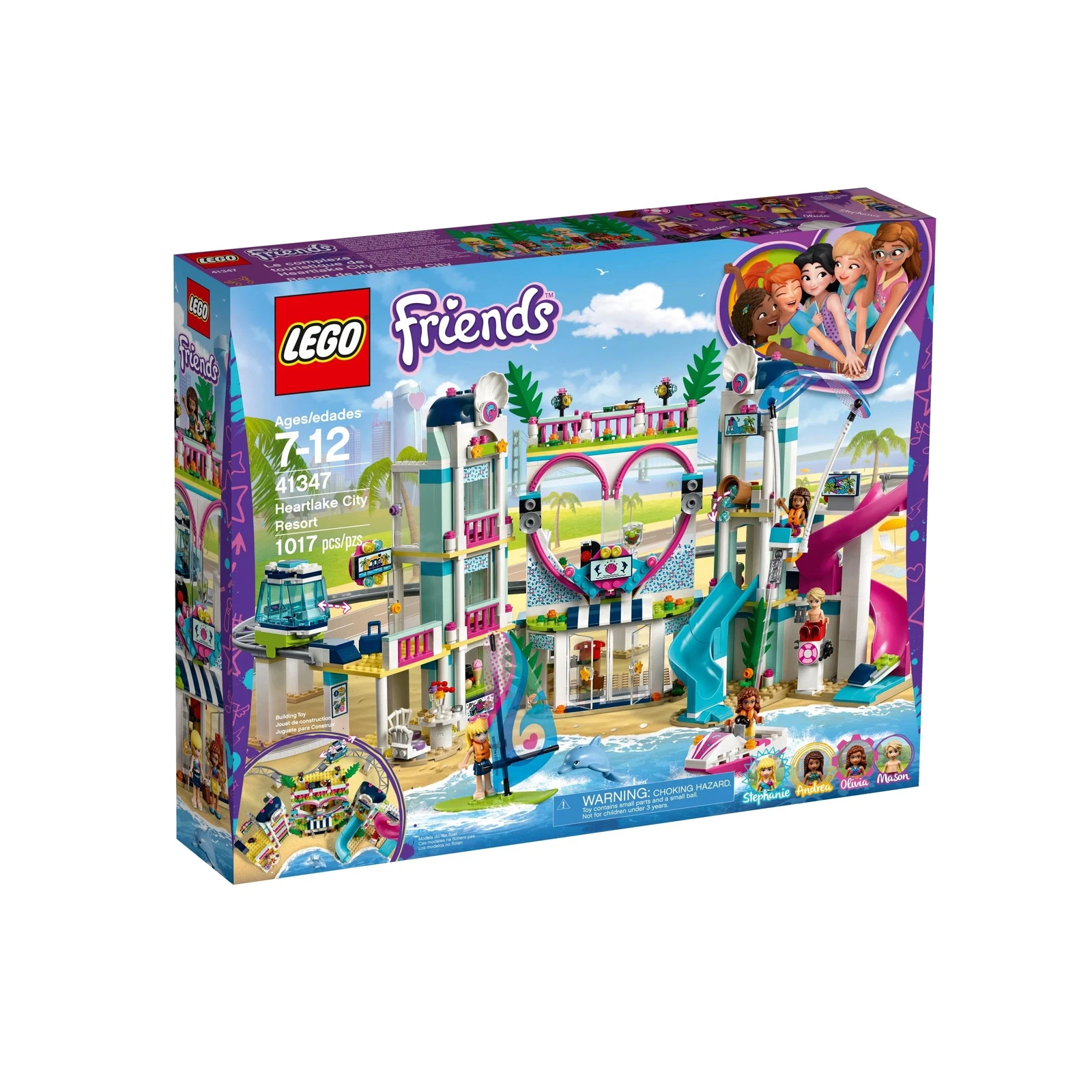 LEGO® Friends Le complexe touristique d'Heartlake City 41347 (1/8) LEGO® Friends Le complexe touristique d'Heartlake City 41347 (1/8)