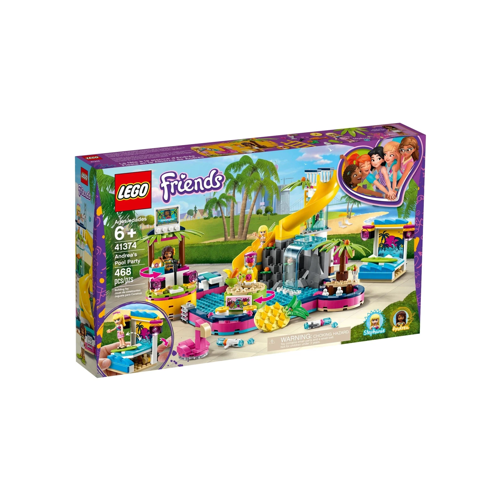 LEGO® Friends Andreas Pool-Party 41374 (1/11) LEGO® Friends Andreas Pool-Party 41374 (1/11)
