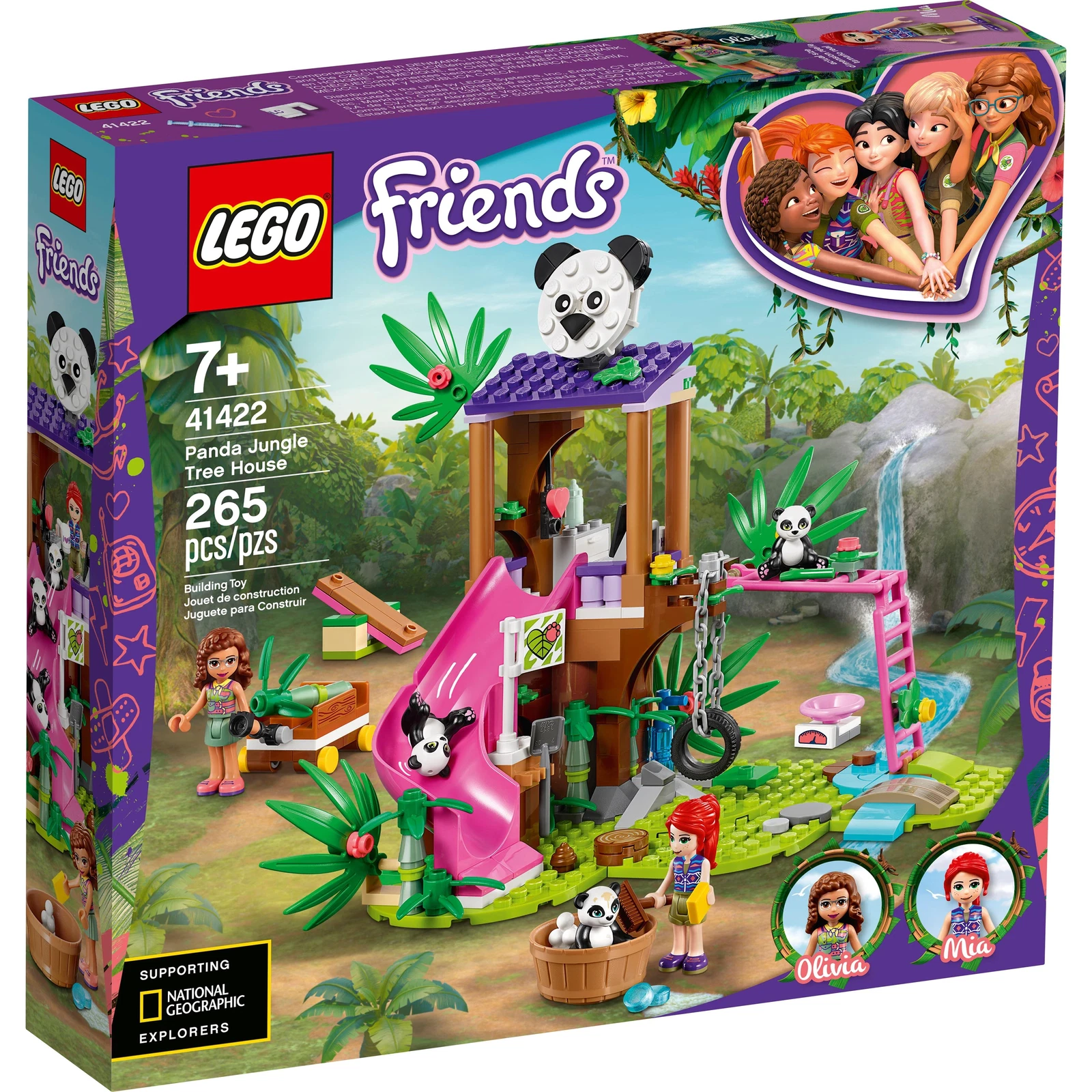 LEGO® Friends Panda Jungle Tree House 41422 (1/12) LEGO® Friends Panda Jungle Tree House 41422 (1/12)