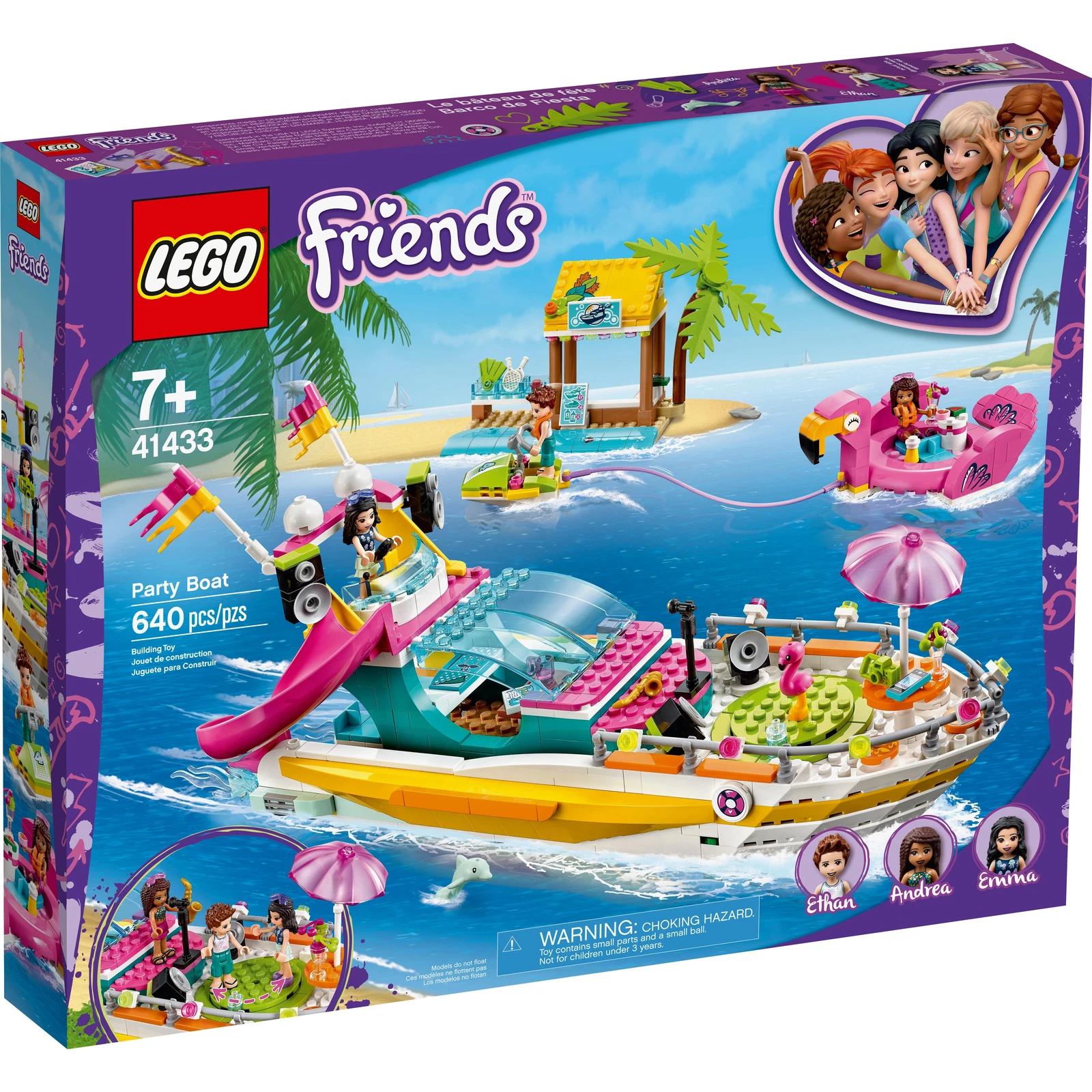 LEGO® Friends Party Boat 41433 (1/5) LEGO® Friends Party Boat 41433 (1/5)