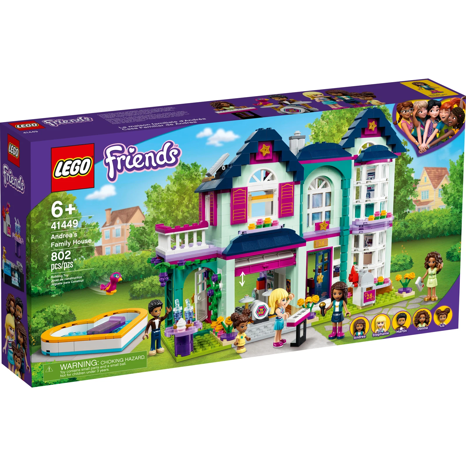 LEGO® Friends Andrea's familiehuis 41449 (1/17) LEGO® Friends Andrea's familiehuis 41449 (1/17)