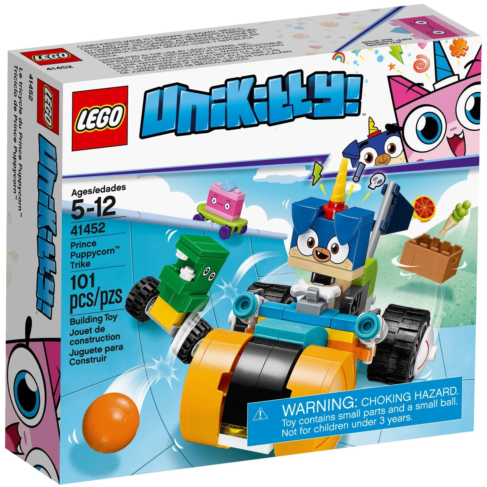 LEGO® Unikitty!™ Prince Puppycorn™ Trike 41452 (1/10) LEGO® Unikitty!™ Prince Puppycorn™ Trike 41452 (1/10)