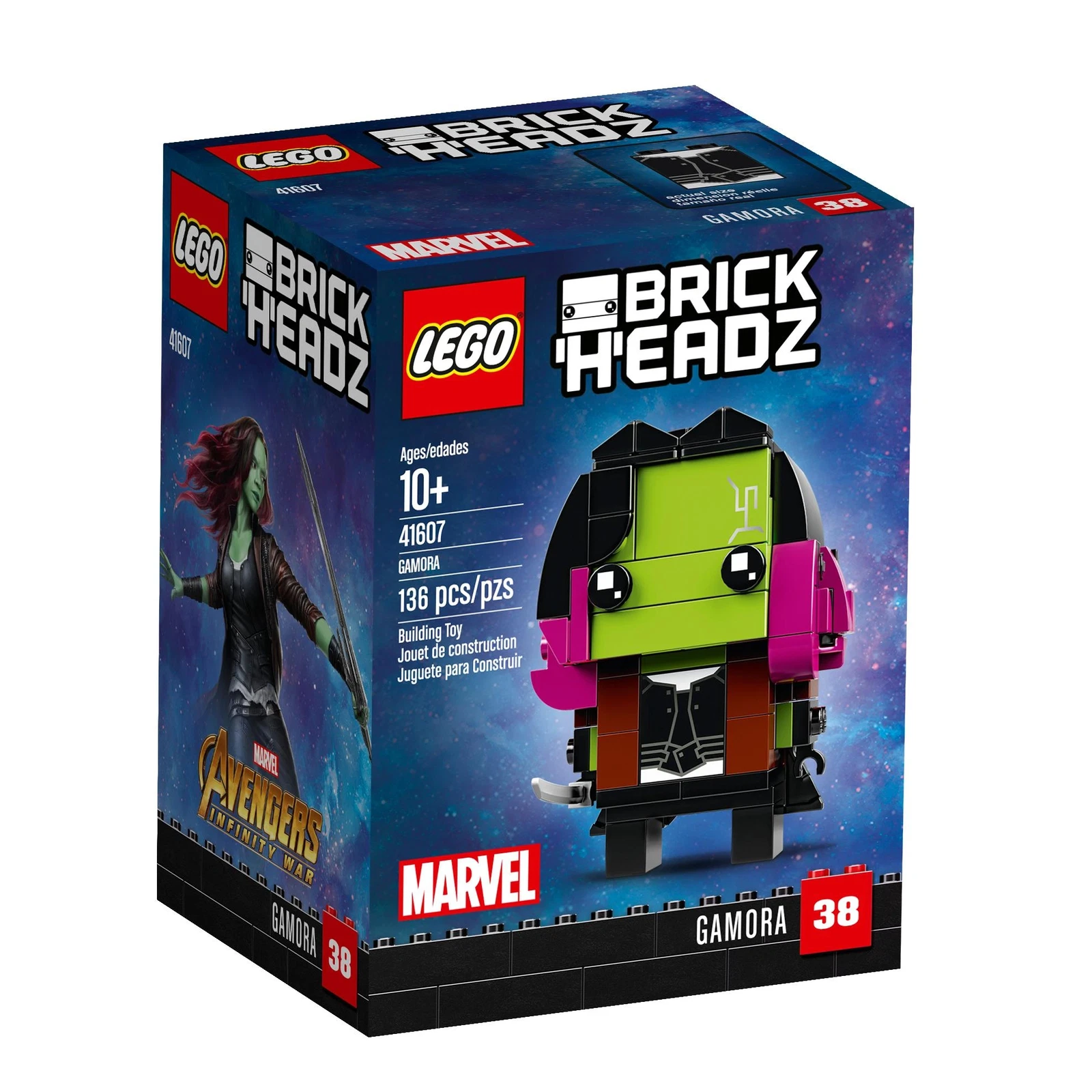 LEGO® BrickHeadz Gamora 41607 (1/5) LEGO® BrickHeadz Gamora 41607 (1/5)