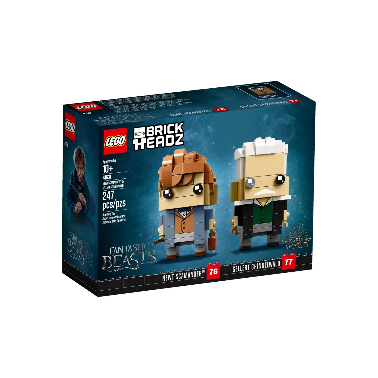 LEGO® BrickHeadz Newt Scamander™ und Gellert Grindelwald 41631 (1/5) LEGO® BrickHeadz Newt Scamander™ und Gellert Grindelwald 41631 (1/5)