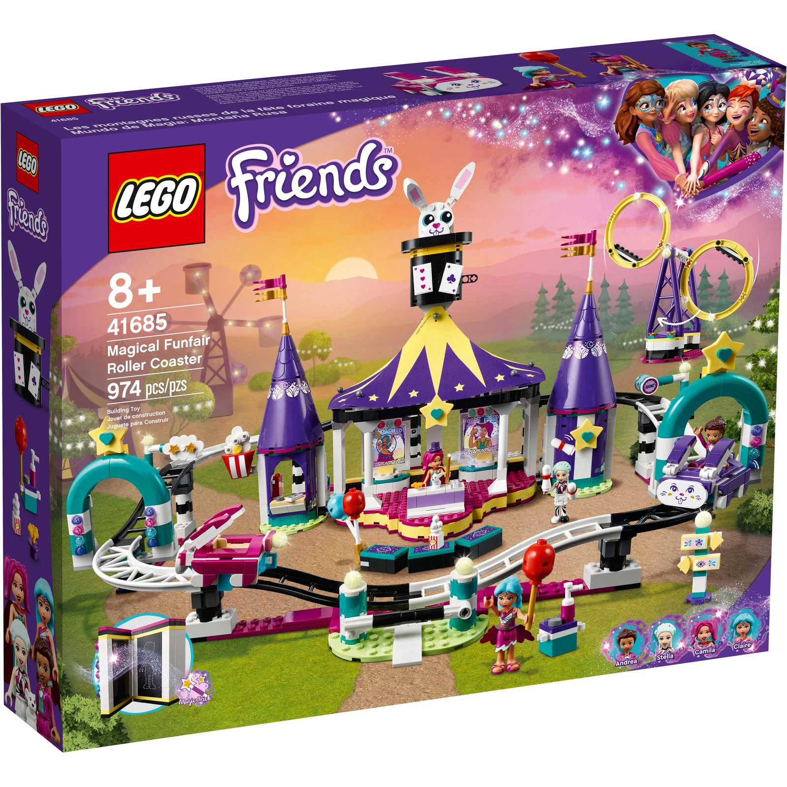 LEGO® Friends Magical Funfair Roller Coaster 41685 (1/23) LEGO® Friends Magical Funfair Roller Coaster 41685 (1/23)