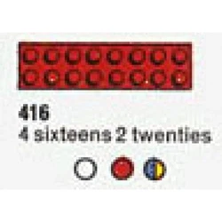 4 Sixteens 2 Twenties (The Building Toy) 416