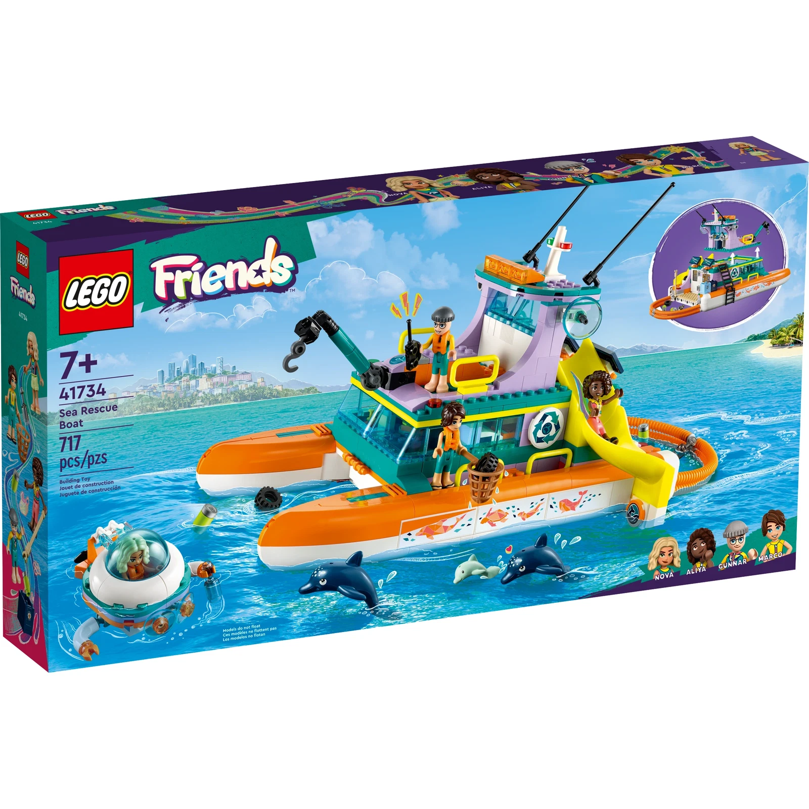 LEGO® Friends Sea Rescue Boat 41734 (1/12) LEGO® Friends Sea Rescue Boat 41734 (1/12)