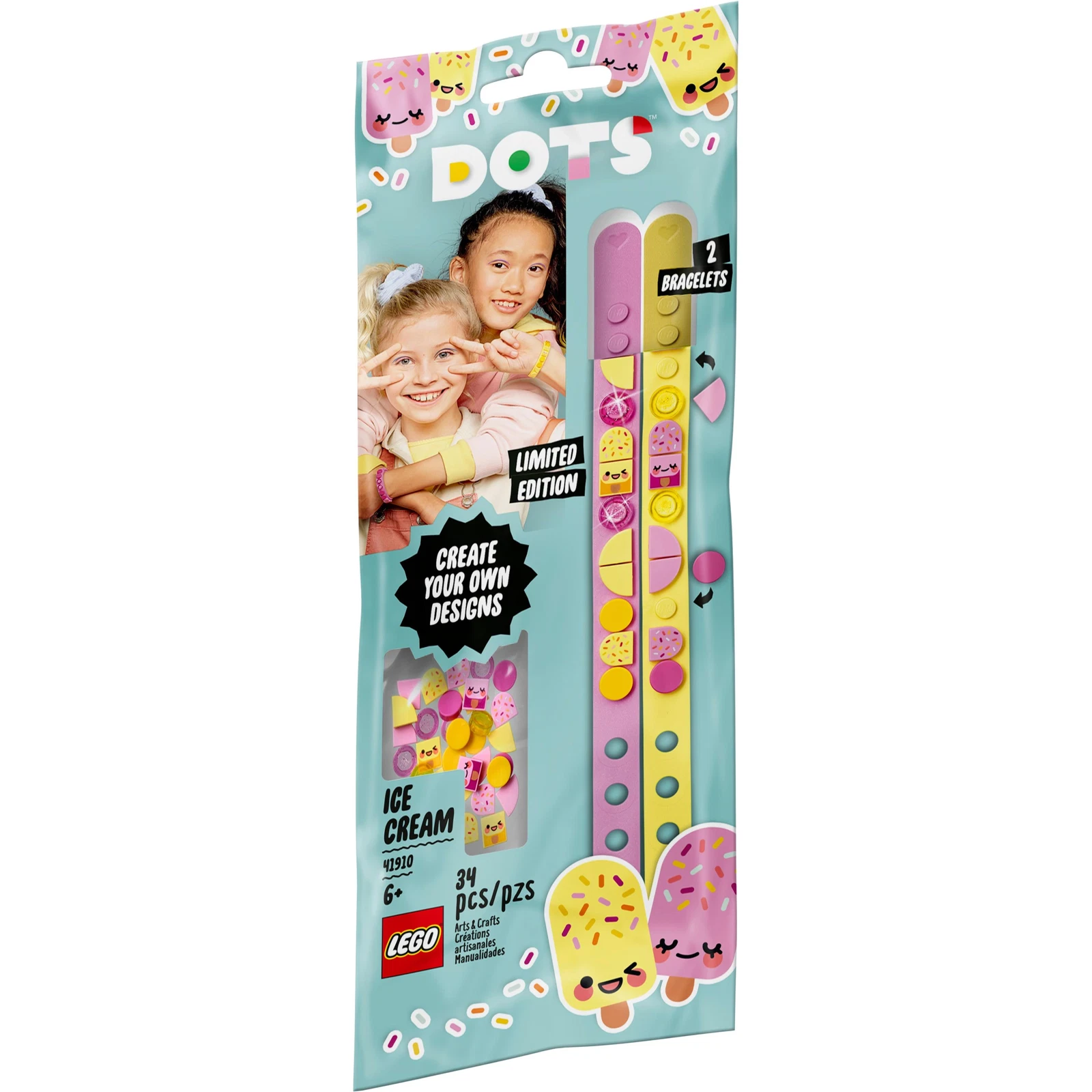 LEGO® DOTS Les bracelets Crème glacée 41910 (1/6) LEGO® DOTS Les bracelets Crème glacée 41910 (1/6)