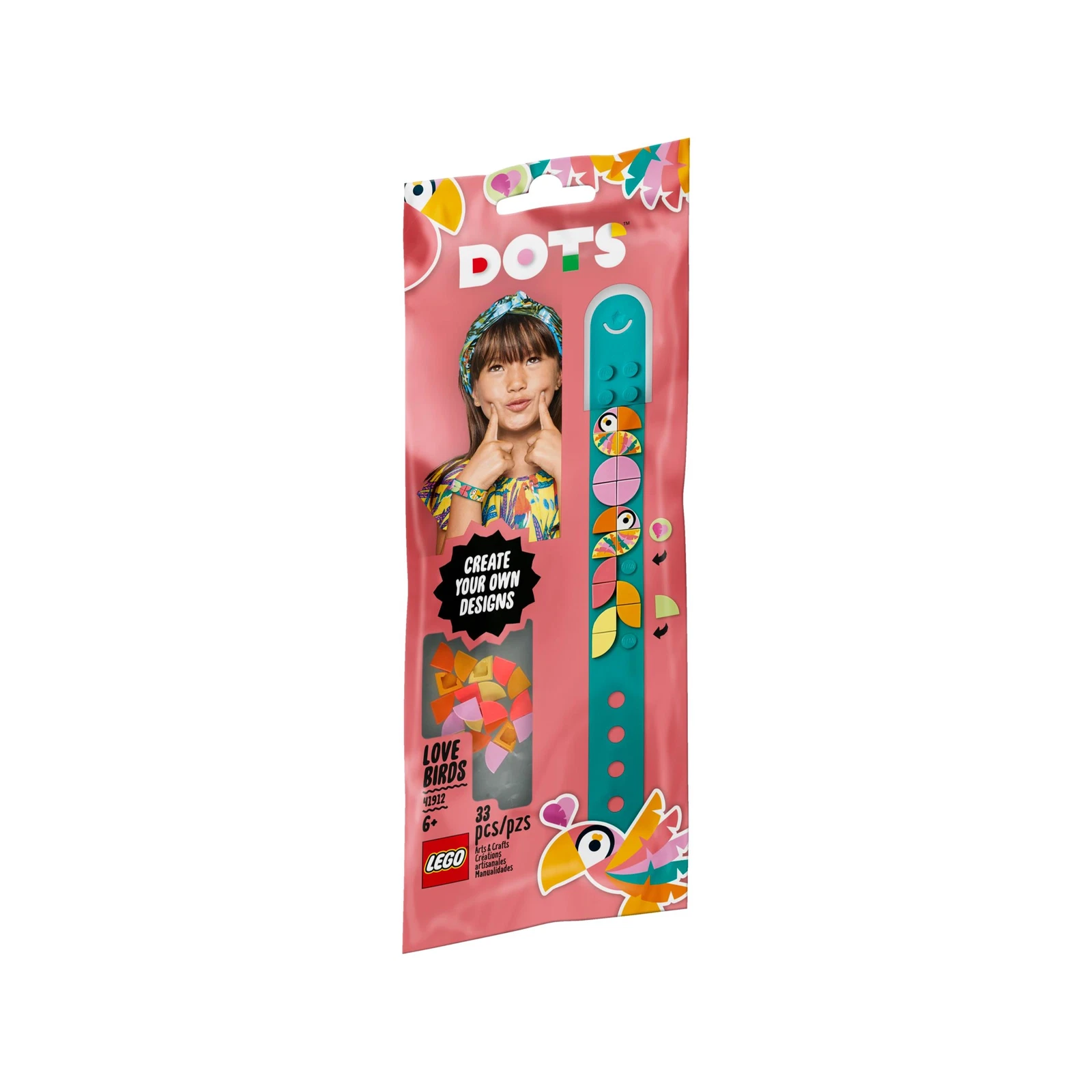 LEGO® DOTS Flamingo Armband 41912 (1/6) LEGO® DOTS Flamingo Armband 41912 (1/6)