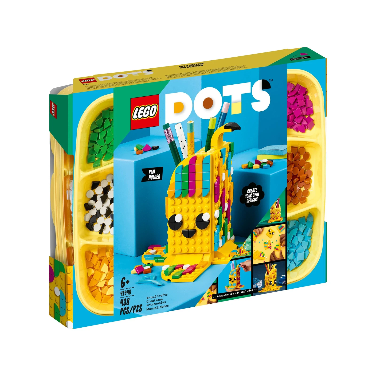 LEGO® DOTS Bananen Stiftehalter 41948 (1/8) LEGO® DOTS Bananen Stiftehalter 41948 (1/8)
