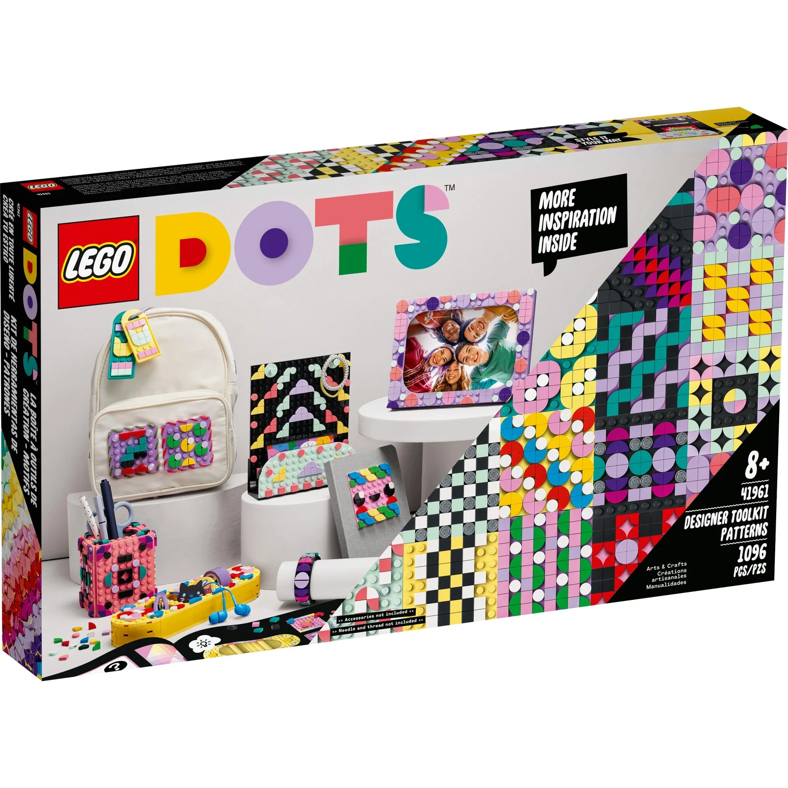 LEGO® DOTS Designer Toolkit - Patterns 41961 (1/8) LEGO® DOTS Designer Toolkit - Patterns 41961 (1/8)