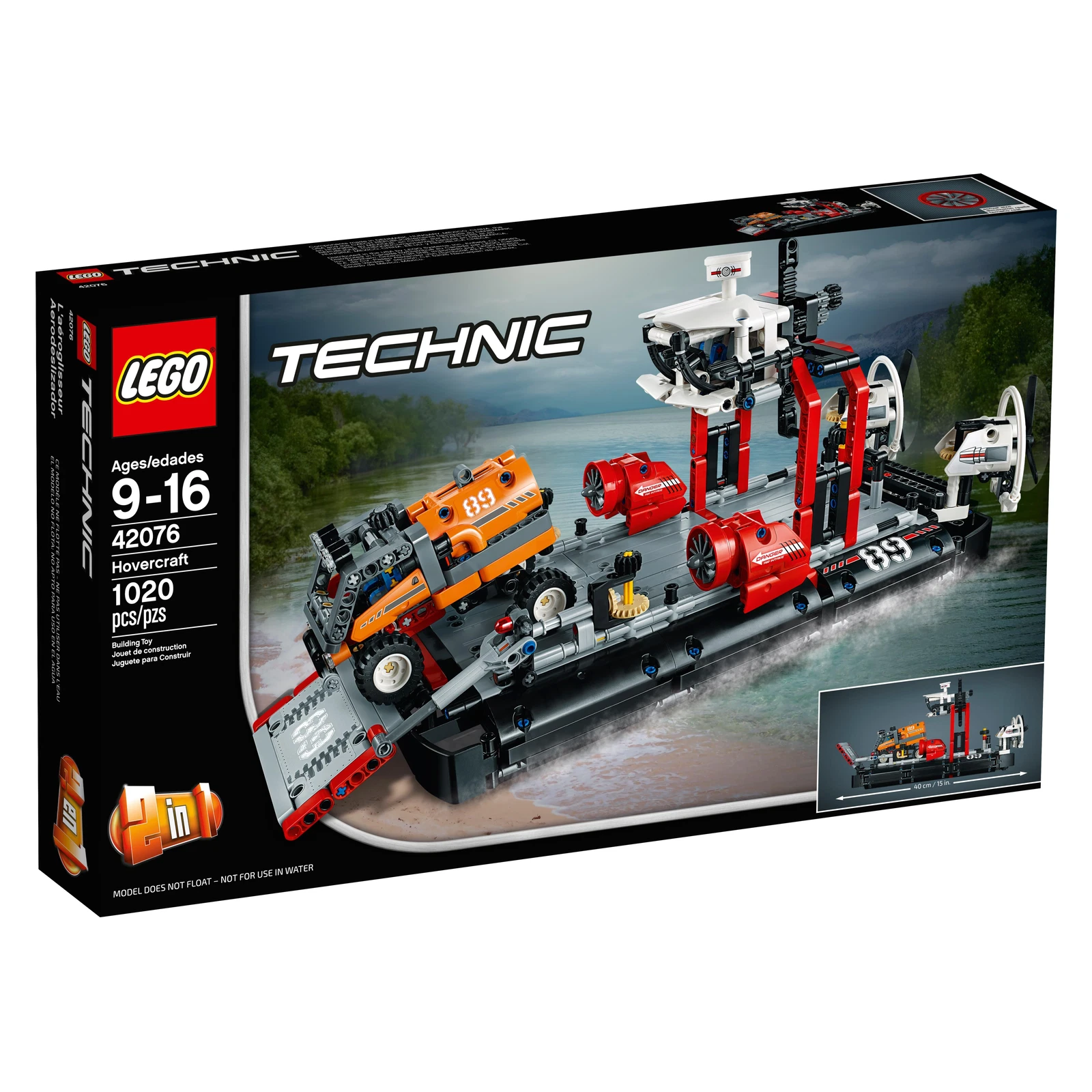 LEGO® Technic Hovercraft 42076 (1/8) LEGO® Technic Hovercraft 42076 (1/8)