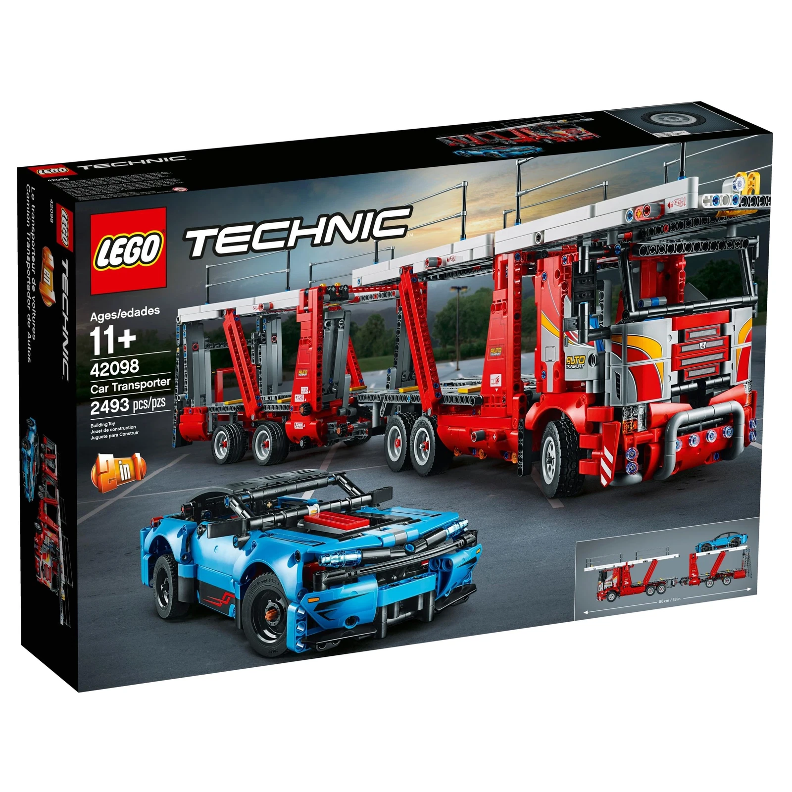 LEGO® Technic Le transporteur de voitures 42098 (1/12) LEGO® Technic Le transporteur de voitures 42098 (1/12)
