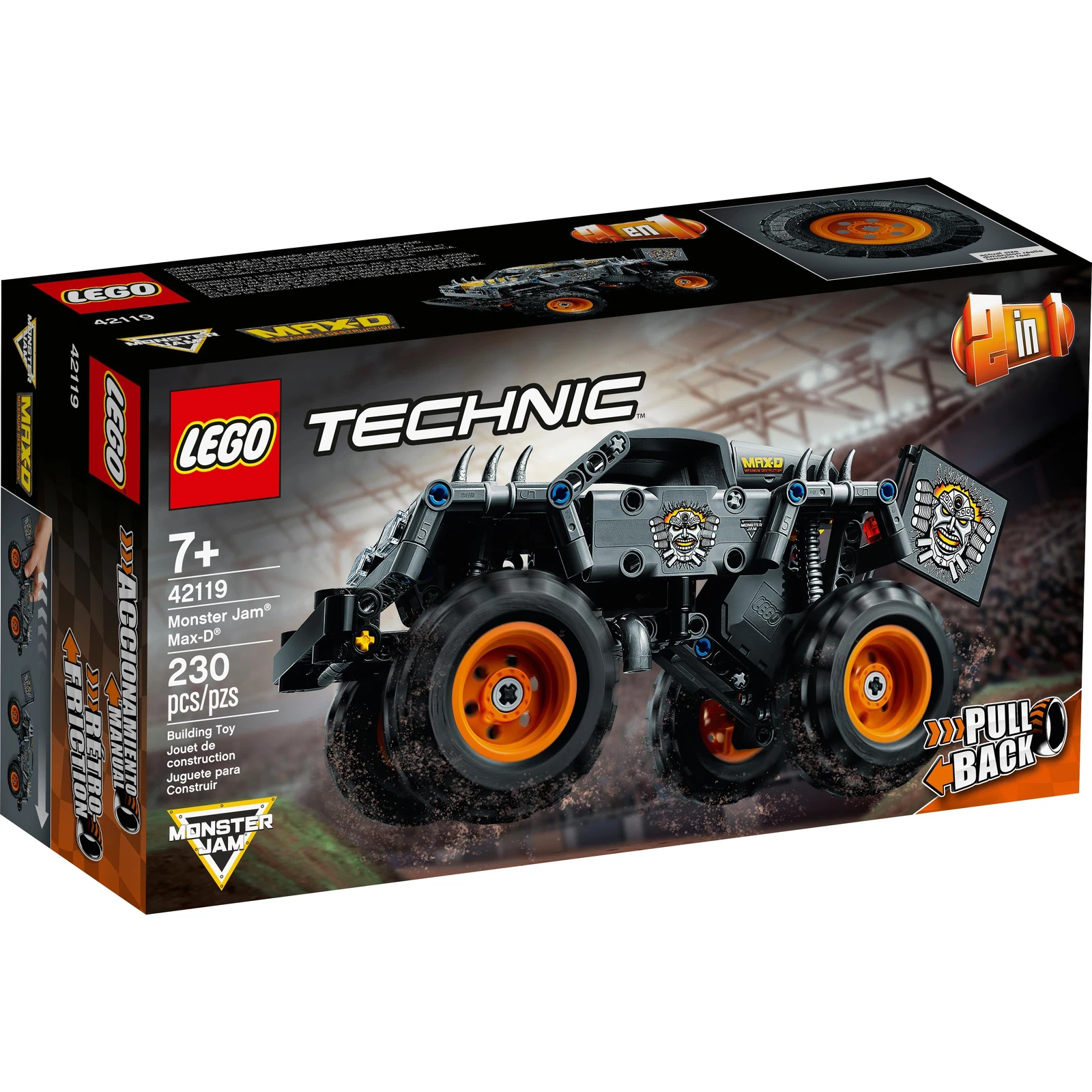 LEGO® Technic Monster Jam Max-D 42119 (1/13) LEGO® Technic Monster Jam Max-D 42119 (1/13)