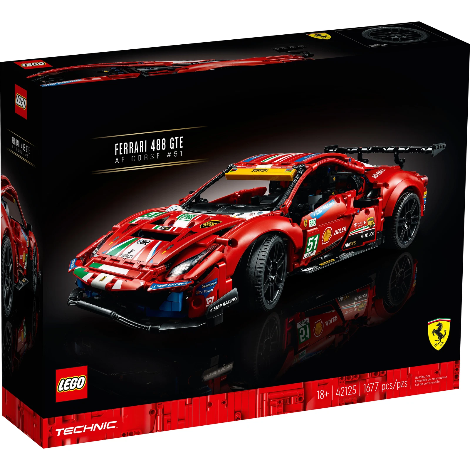 LEGO® Ferrari 488 GTE “AF Corse #51” 42125 | 🇺🇸 Price Comparison