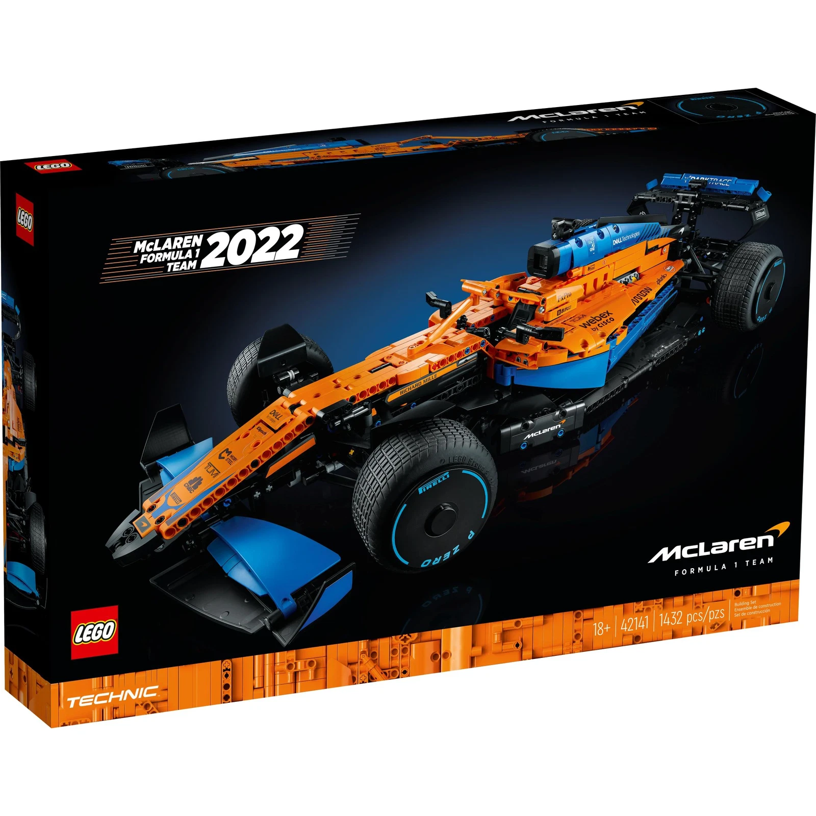 LEGO® Technic McLaren Formula 1™ Race Car 42141 (1/8) LEGO® Technic McLaren Formula 1™ Race Car 42141 (1/8)
