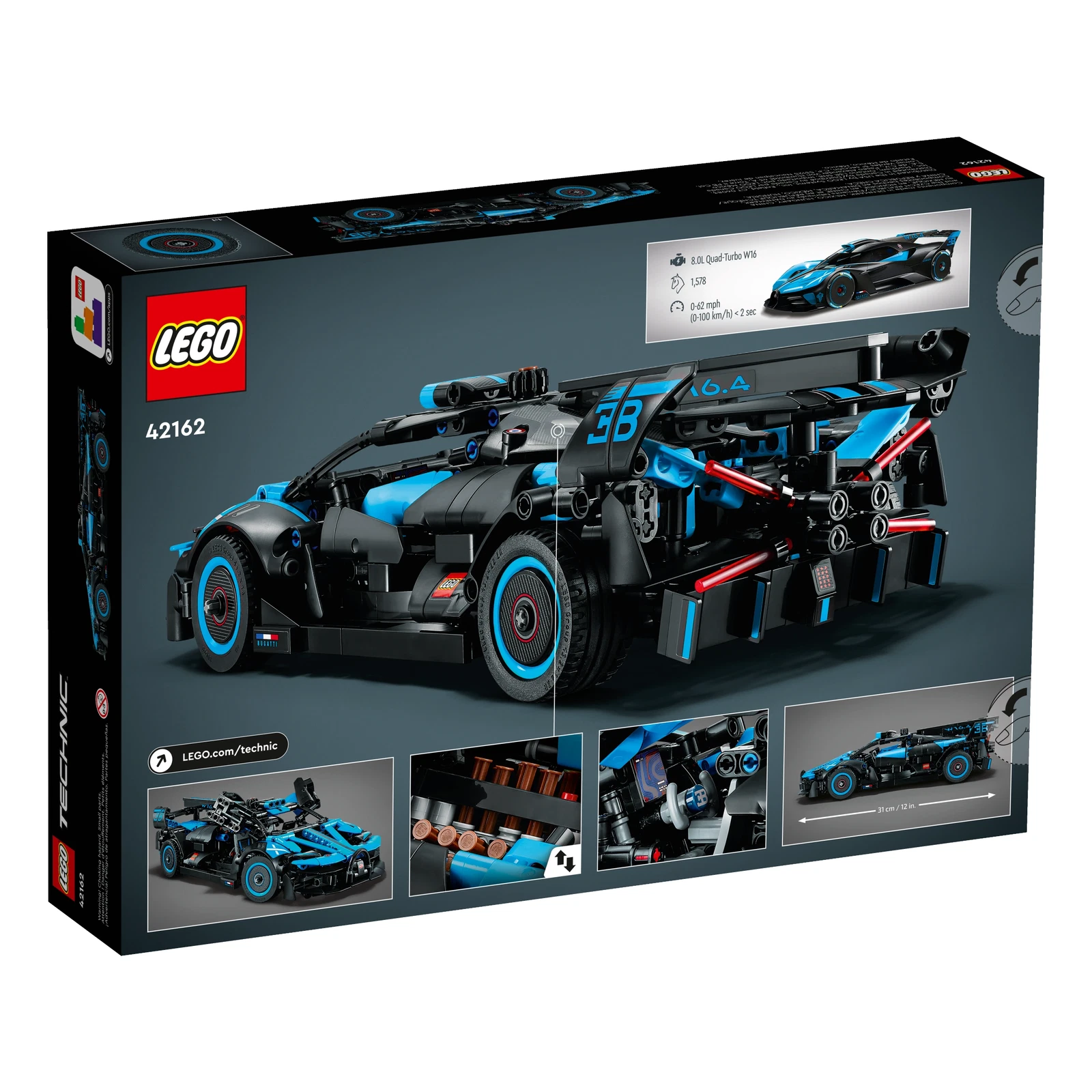 LEGO® Bugatti Bolide Agile Blue 42162 | 🇺🇸 Price Comparison