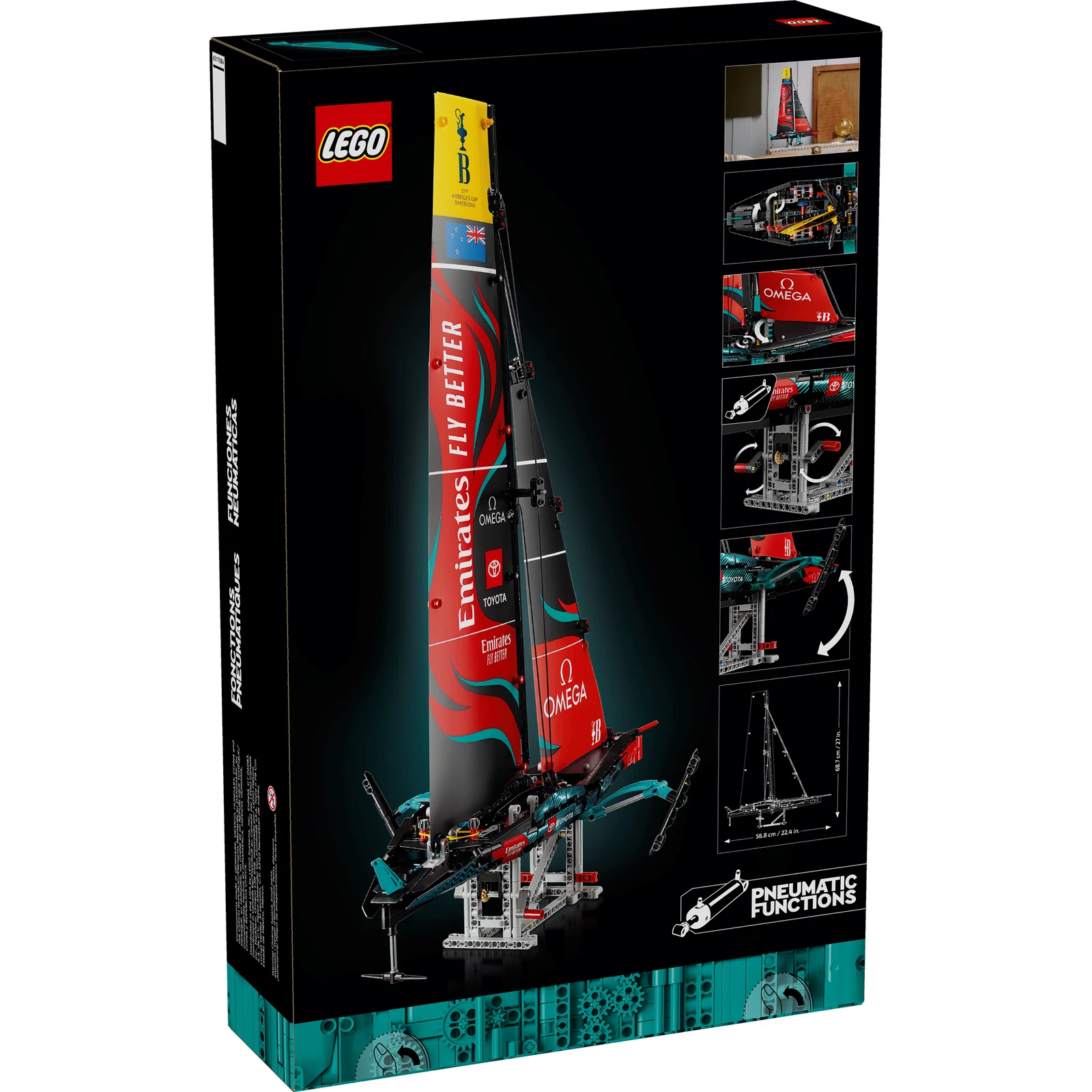 LEGO® Emirates Team New Zealand AC75 Yacht 42174 | 🇺🇸 Price