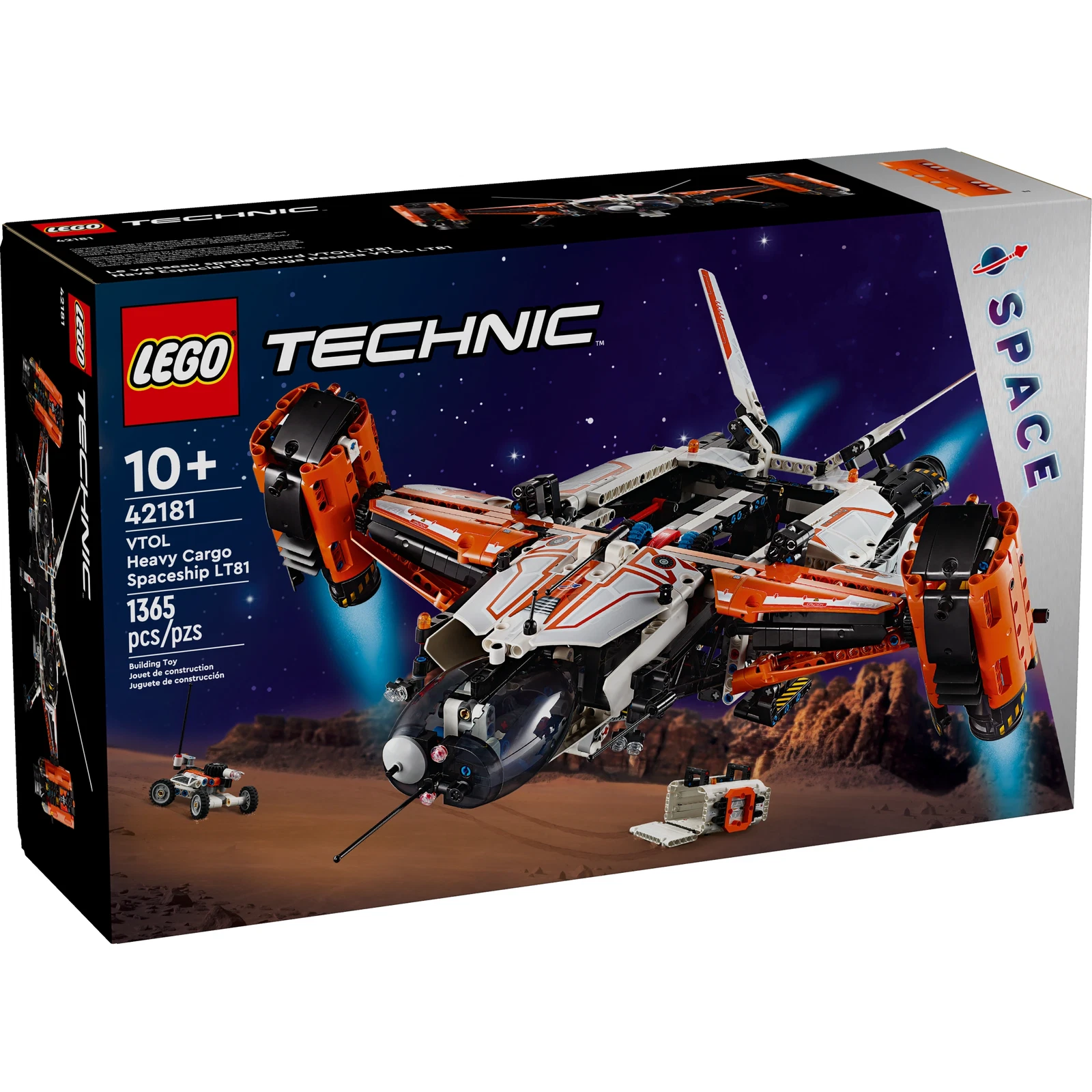 LEGO® Technic VTOL Vrachtruimteschip LT81 42181 (1/6) LEGO® Technic VTOL Vrachtruimteschip LT81 42181 (1/6)