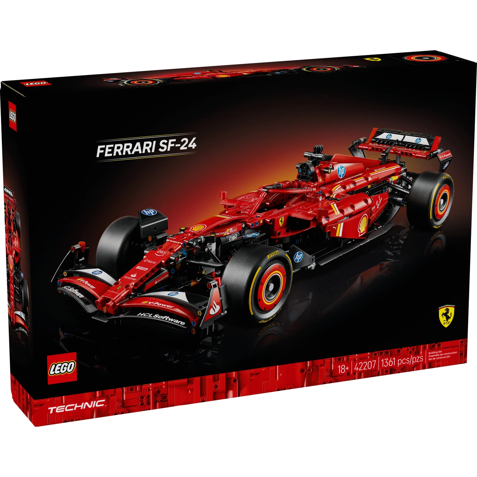 LEGO® Technic F1 Ferrari SF-24 42207 (1/3) LEGO® Technic F1 Ferrari SF-24 42207 (1/3)