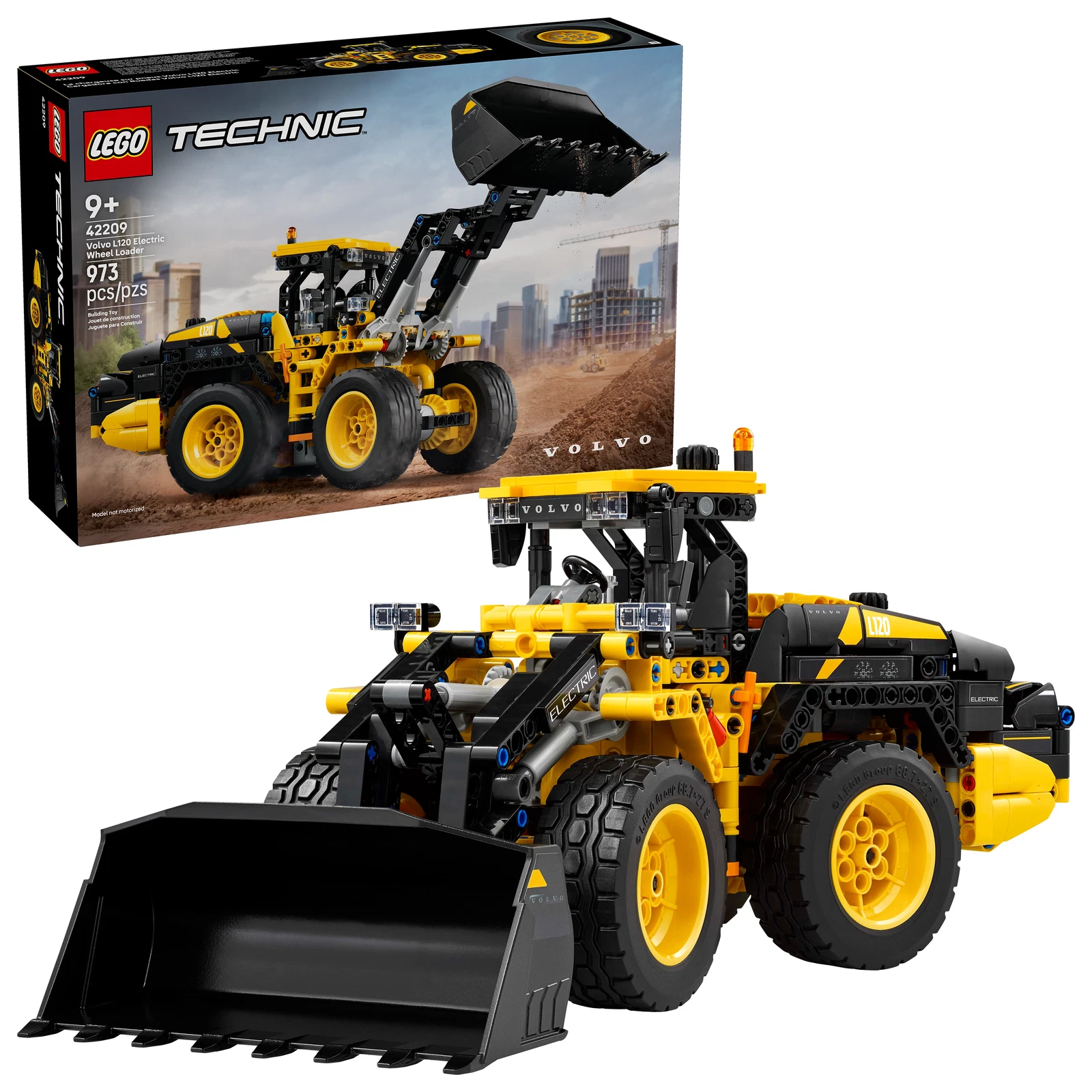 LEGO® Technic Volvo L120 Electric wiellader 42209 (1/12) LEGO® Technic Volvo L120 Electric wiellader 42209 (1/12)