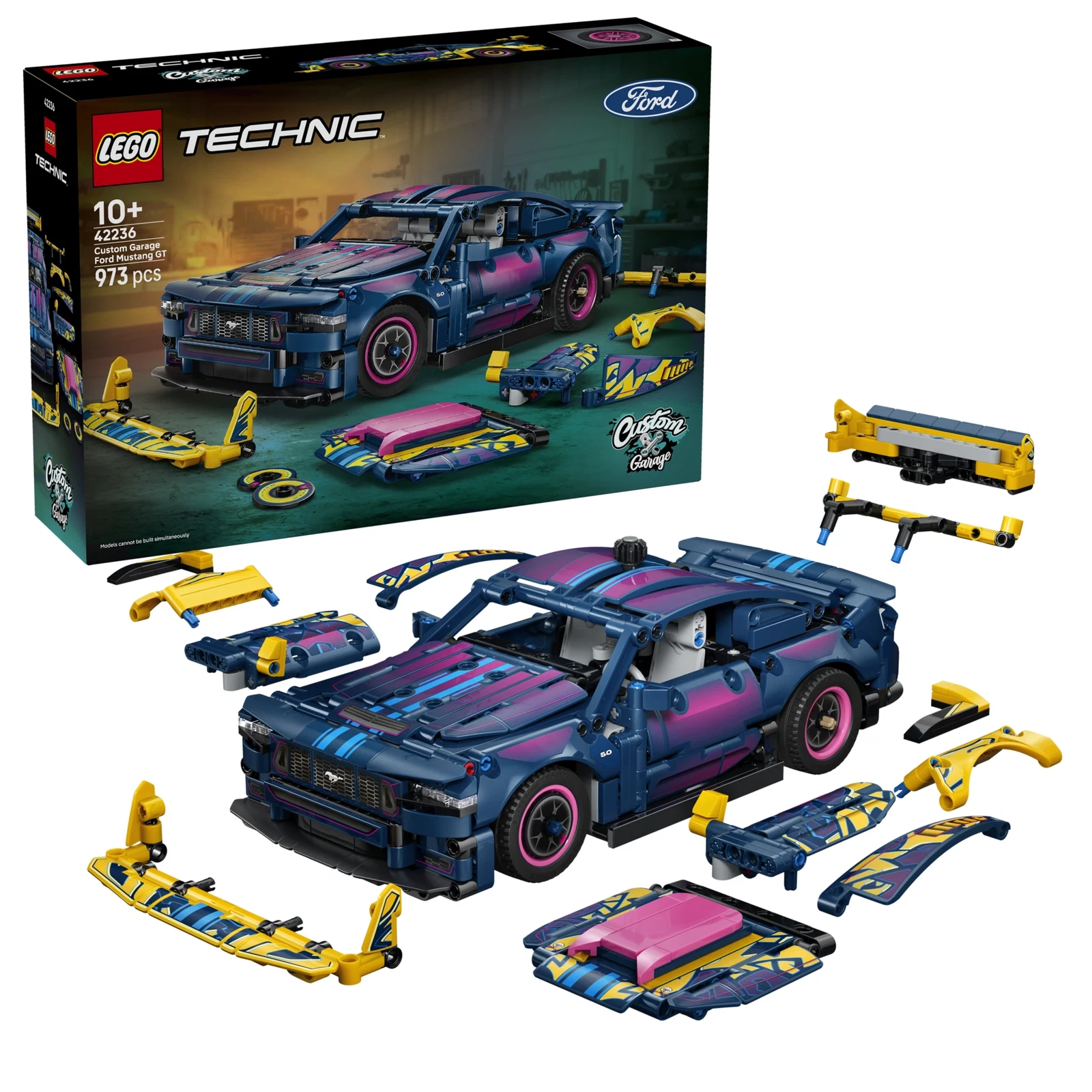 LEGO® Technic Ford Mustang GT Auto aus der Tuning-Werkstatt 42236 (1/27) LEGO® Technic Ford Mustang GT Auto aus der Tuning-Werkstatt 42236 (1/27)