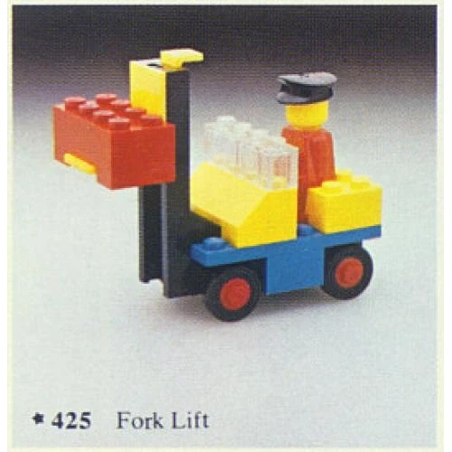 LEGO® Legoland Fork Lift 425 (1/1) LEGO® Legoland Fork Lift 425 (1/1)