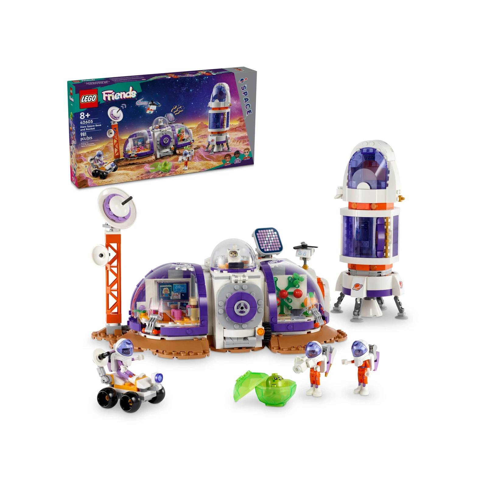 LEGO® Friends Mars-Raumbasis mit Rakete 42605 (1/7) LEGO® Friends Mars-Raumbasis mit Rakete 42605 (1/7)